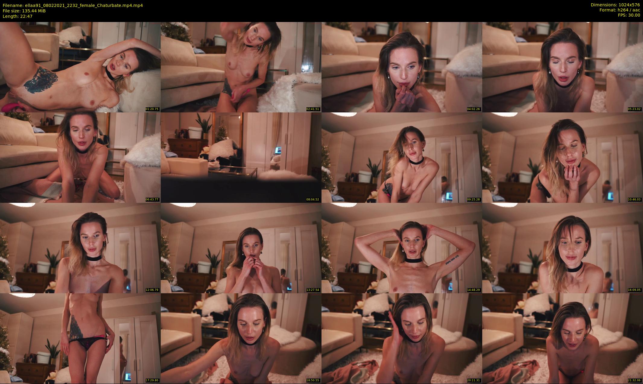 ellaa91 — 23 minute Chaturbate female cam show recording, 480p, Feb 8, 2021