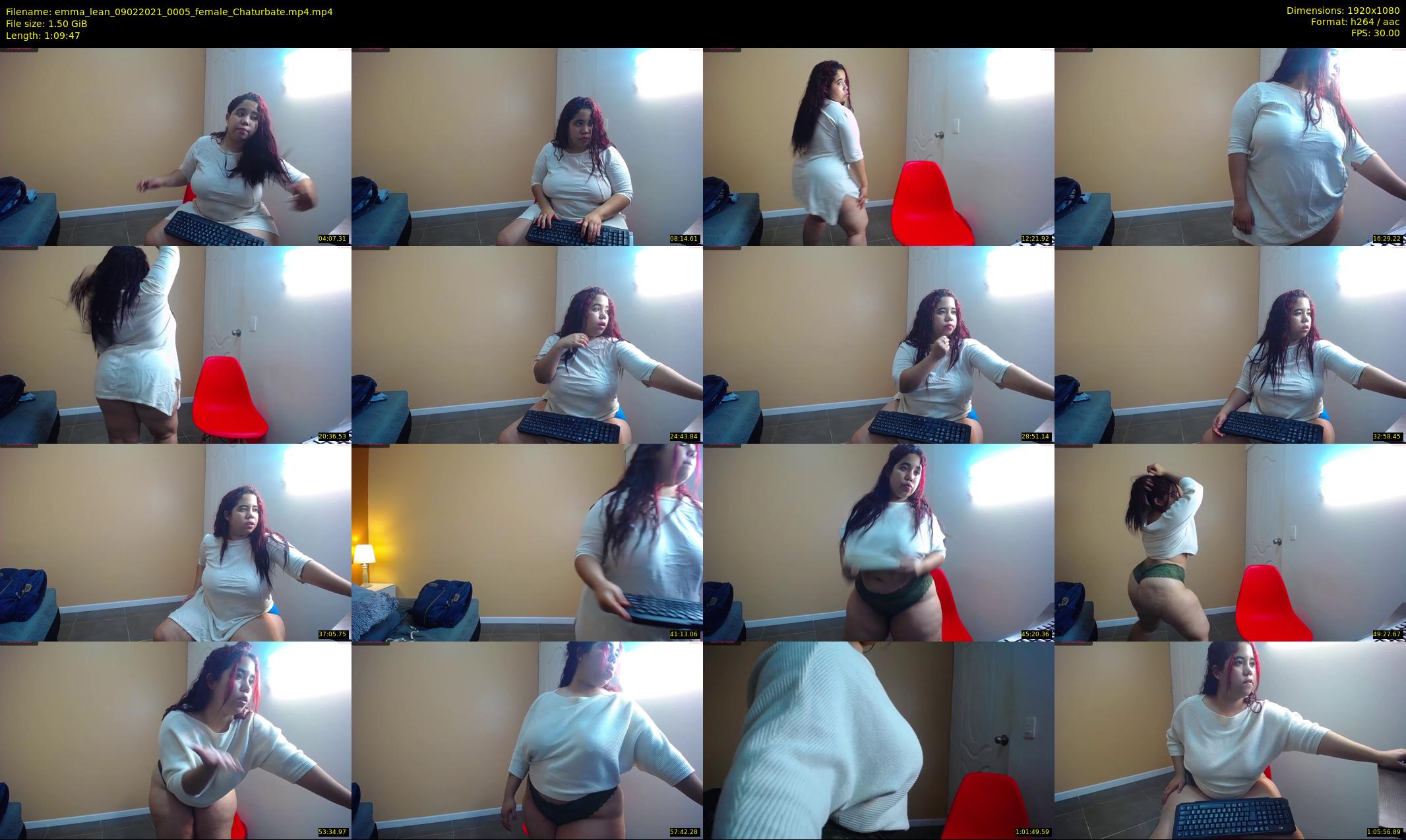emma_lean — 70 minute Chaturbate female cam show recording, 1080p, Feb 9, 2021