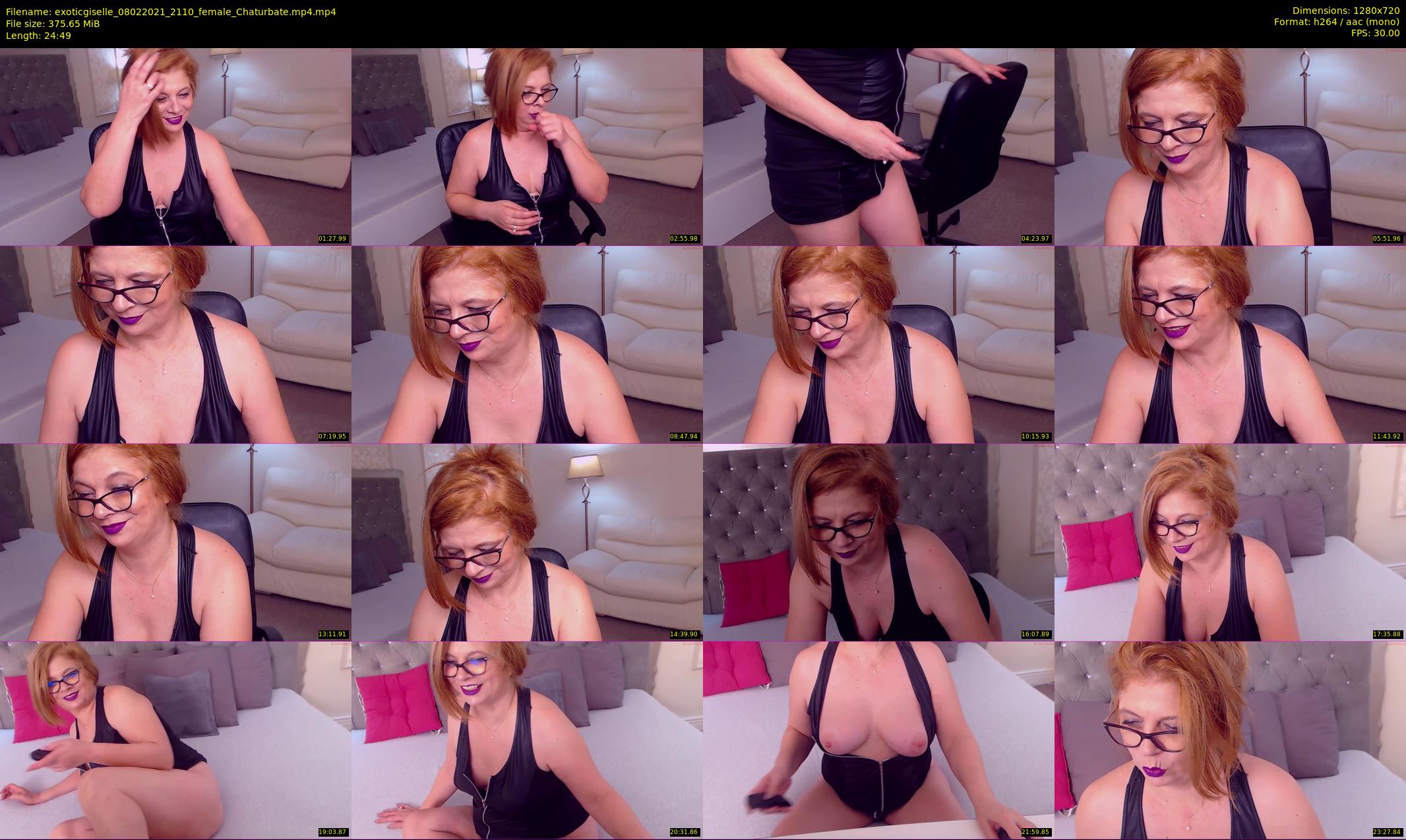 exoticgiselle — 25 minute Chaturbate female cam show recording, 720p, Feb 8, 2021