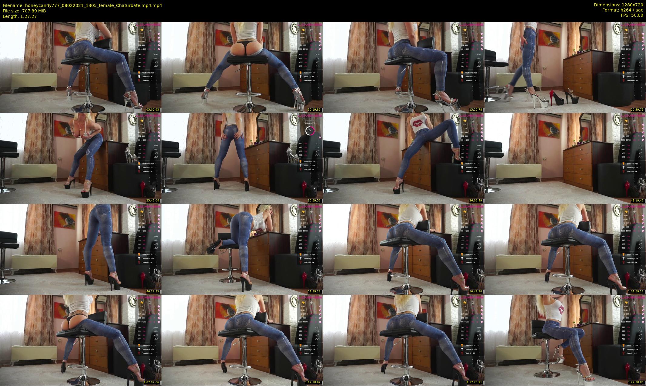 honeycandy777 — 88 minute Chaturbate couple cam show recording, 720p, Feb 8, 2021