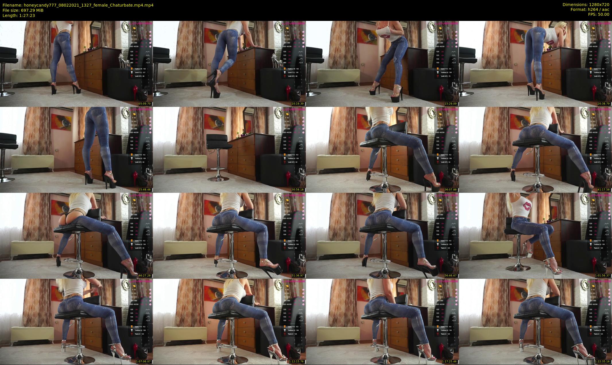honeycandy777 — 88 minute Chaturbate couple cam show recording, 720p, Feb 8, 2021