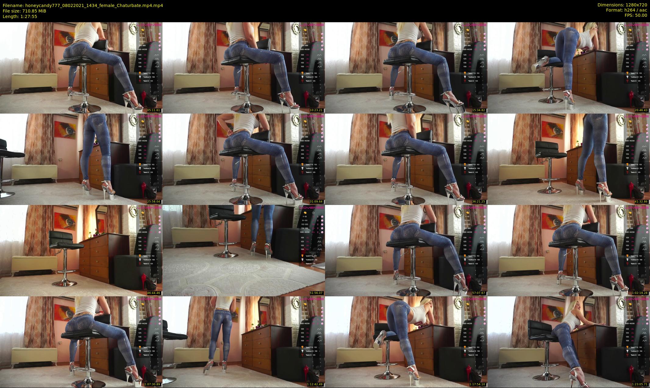 honeycandy777 — 88 minute Chaturbate couple cam show recording, 720p, Feb 8, 2021