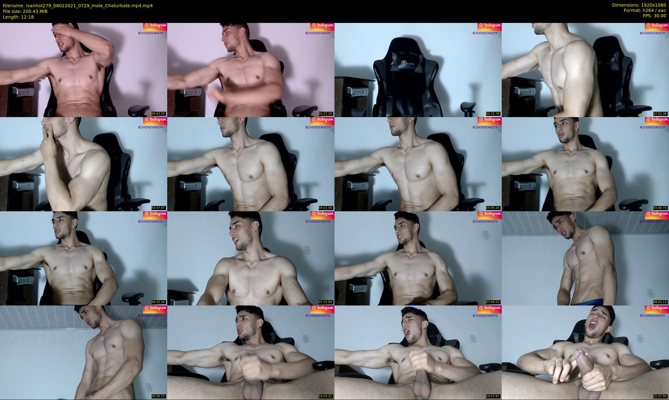 ivanhot279 — 13 minute Chaturbate male cam show recording, 1080p, Feb 8, 2021