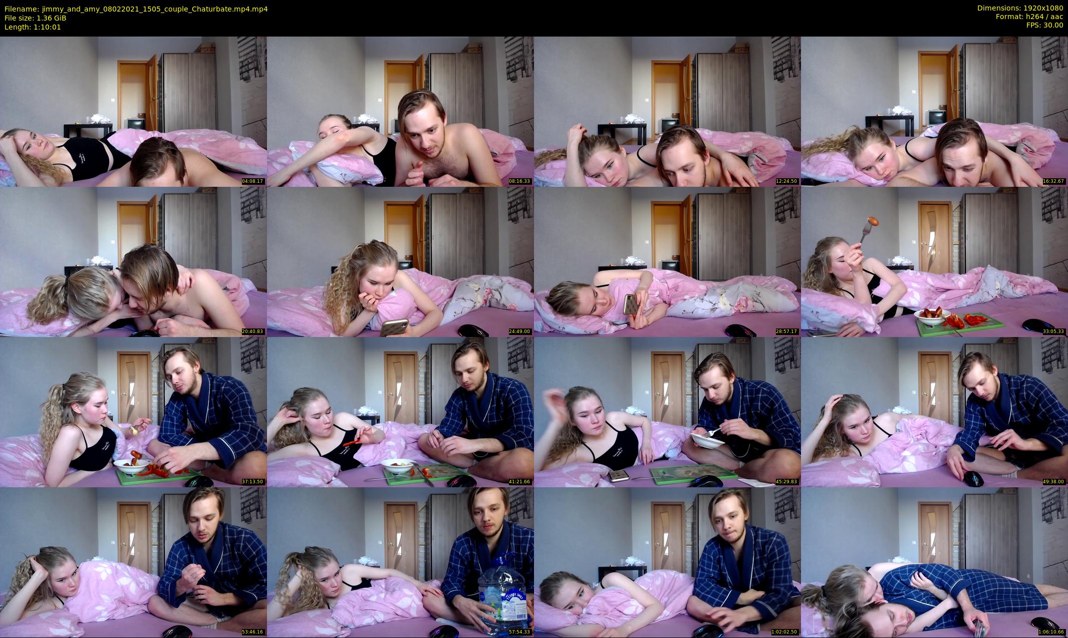jimmy_and_amy — 71 minute Chaturbate couple cam show recording, 1080p, Feb 8, 2021