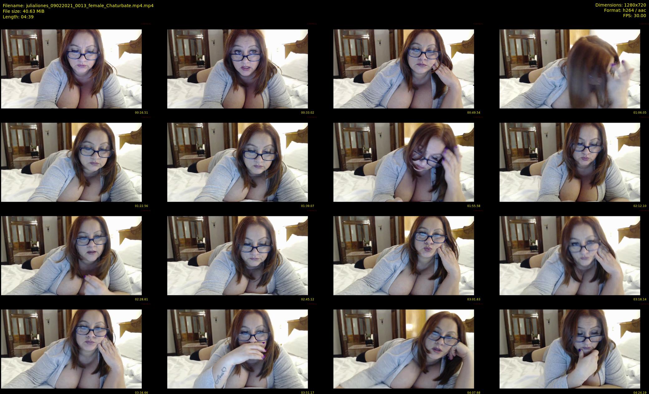 julialiones — 5 minute Chaturbate female cam show recording, 720p, Feb 9, 2021