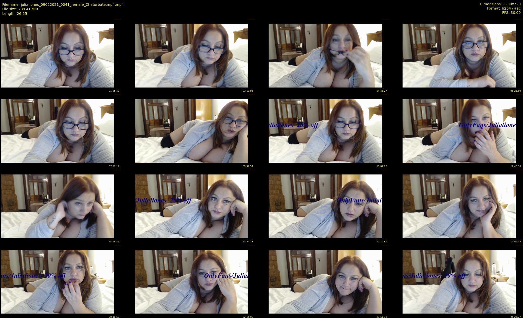 julialiones — 27 minute Chaturbate female cam show recording, 720p, Feb 9, 2021