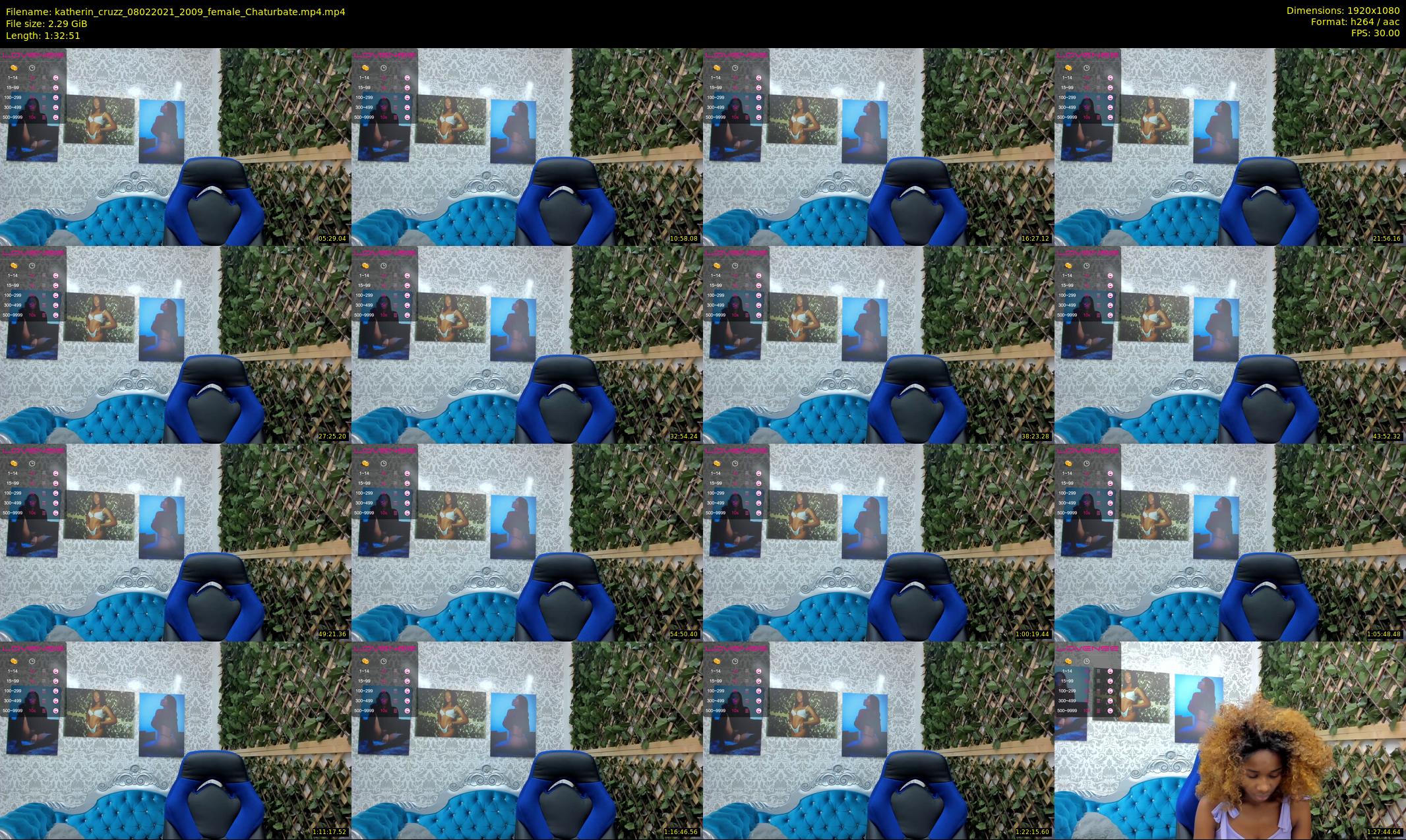 katherin_cruzz — 93 minute Chaturbate female cam show recording, 1080p, Feb 8, 2021