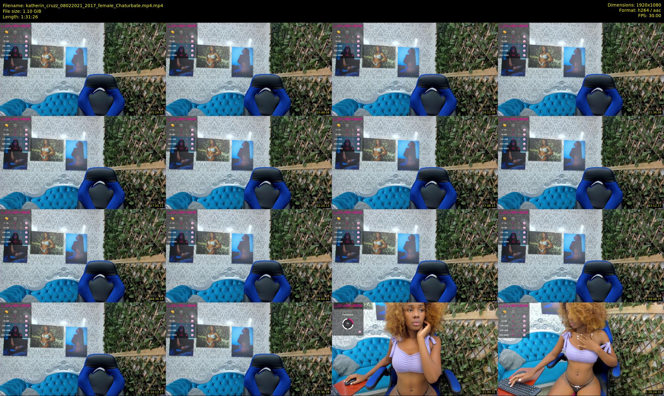 katherin_cruzz — 92 minute Chaturbate female cam show recording, 1080p, Feb 8, 2021