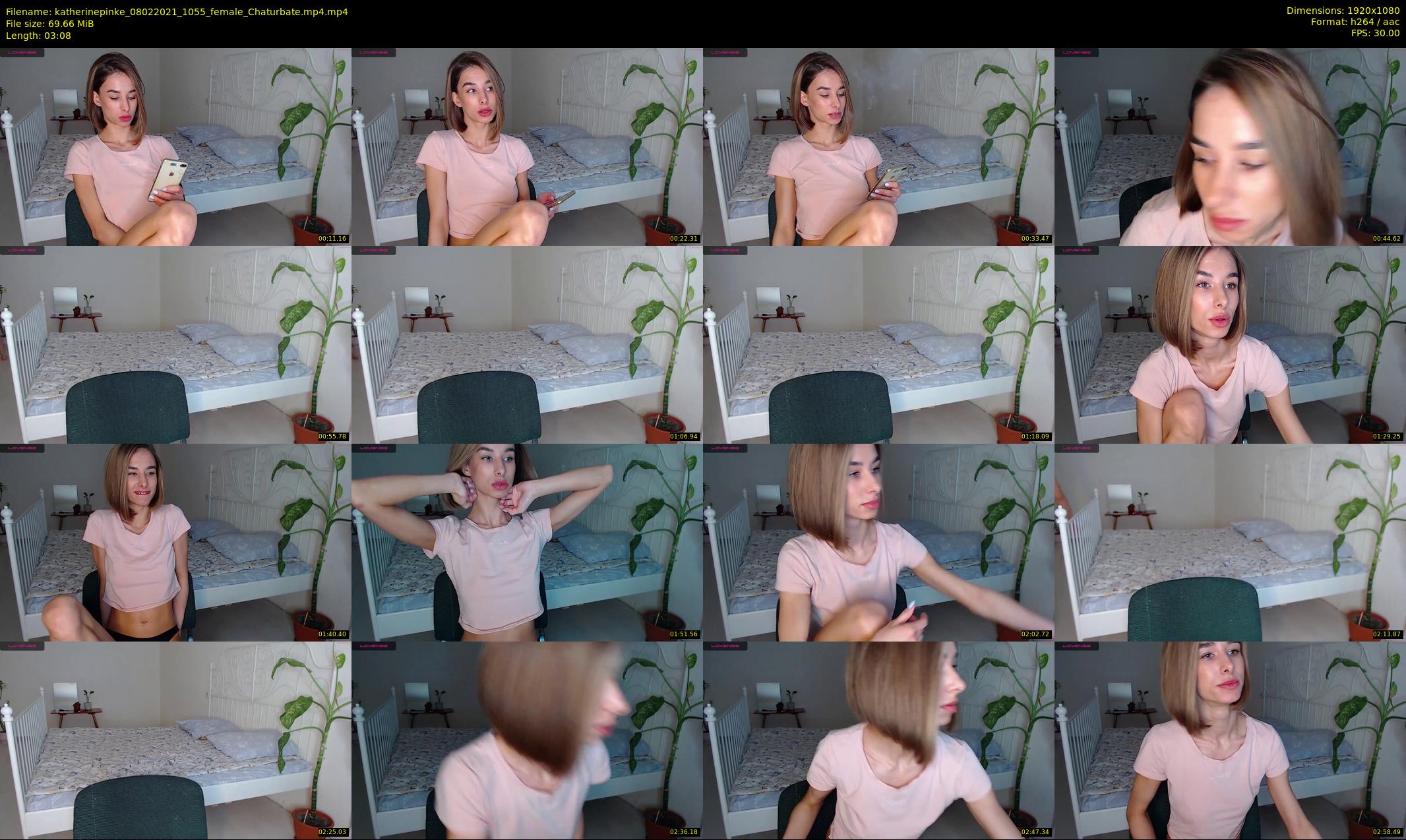 katherinepinke — 4 minute Chaturbate female cam show recording, 1080p, Feb 8, 2021