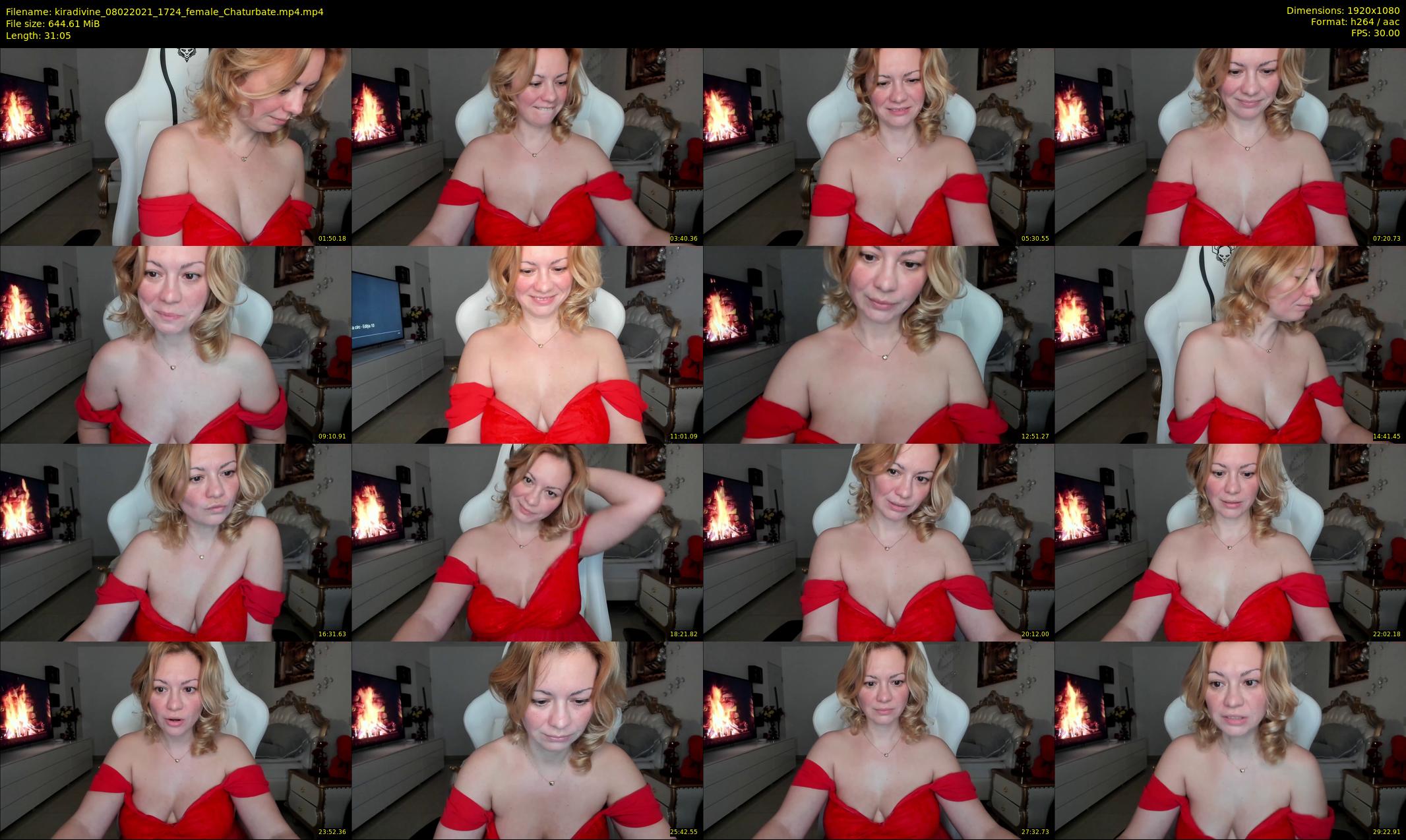 kiradivine — 32 minute Chaturbate female cam show recording, 1080p, Feb 8, 2021
