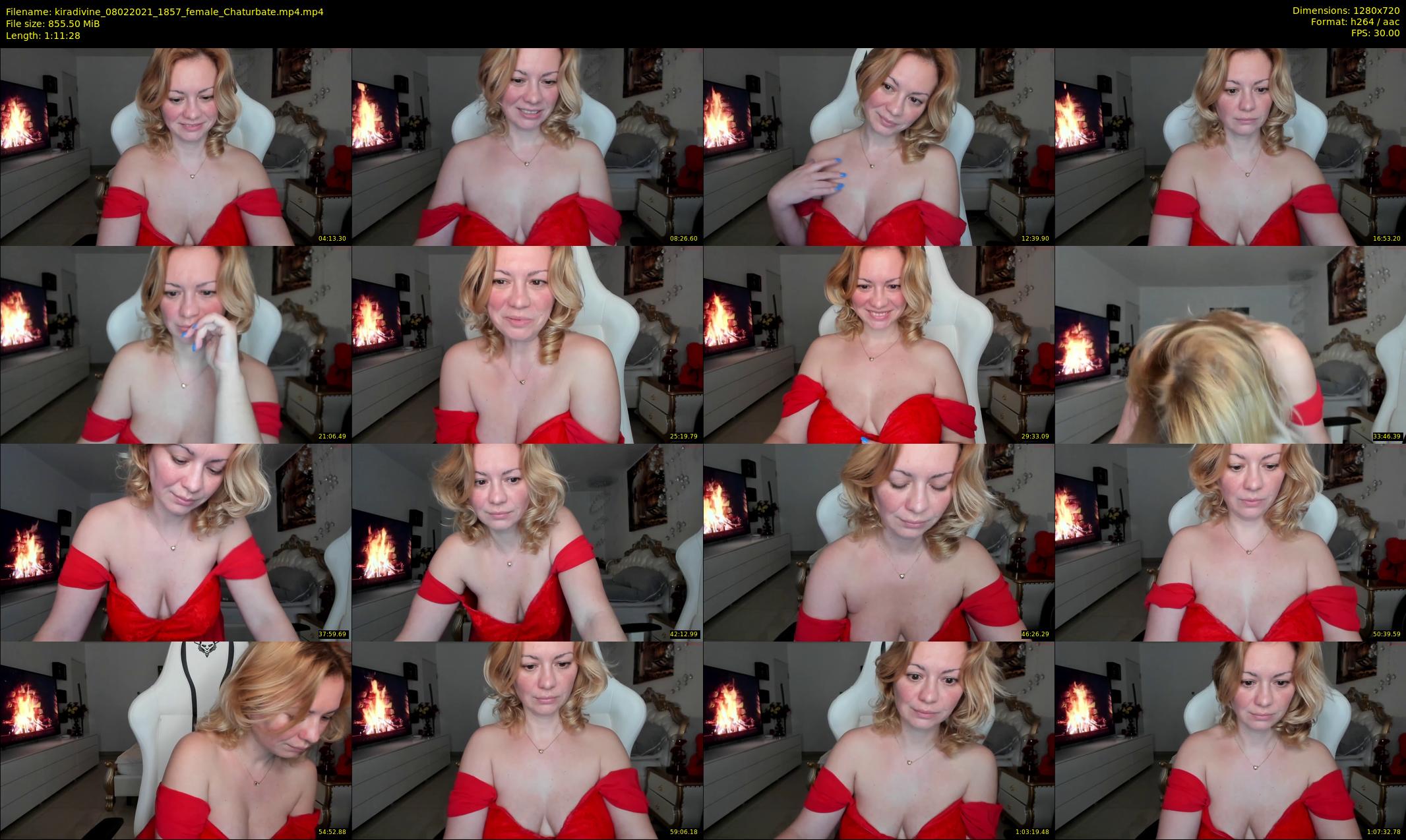 kiradivine — 72 minute Chaturbate female cam show recording, 720p, Feb 8, 2021