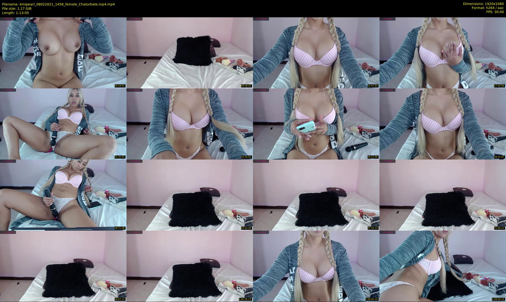 kmipearl — 74 minute Chaturbate female cam show recording, 1080p, Feb 8, 2021