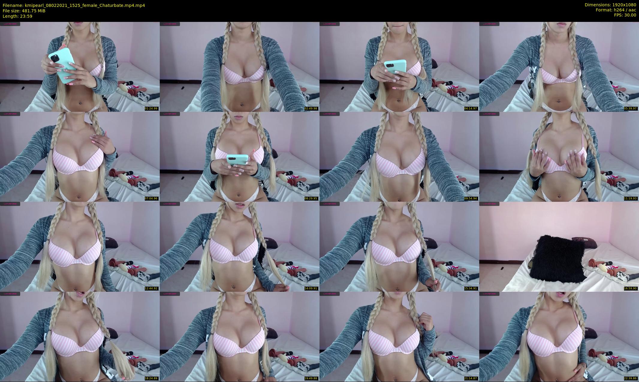 kmipearl — 24 minute Chaturbate female cam show recording, 1080p, Feb 8, 2021
