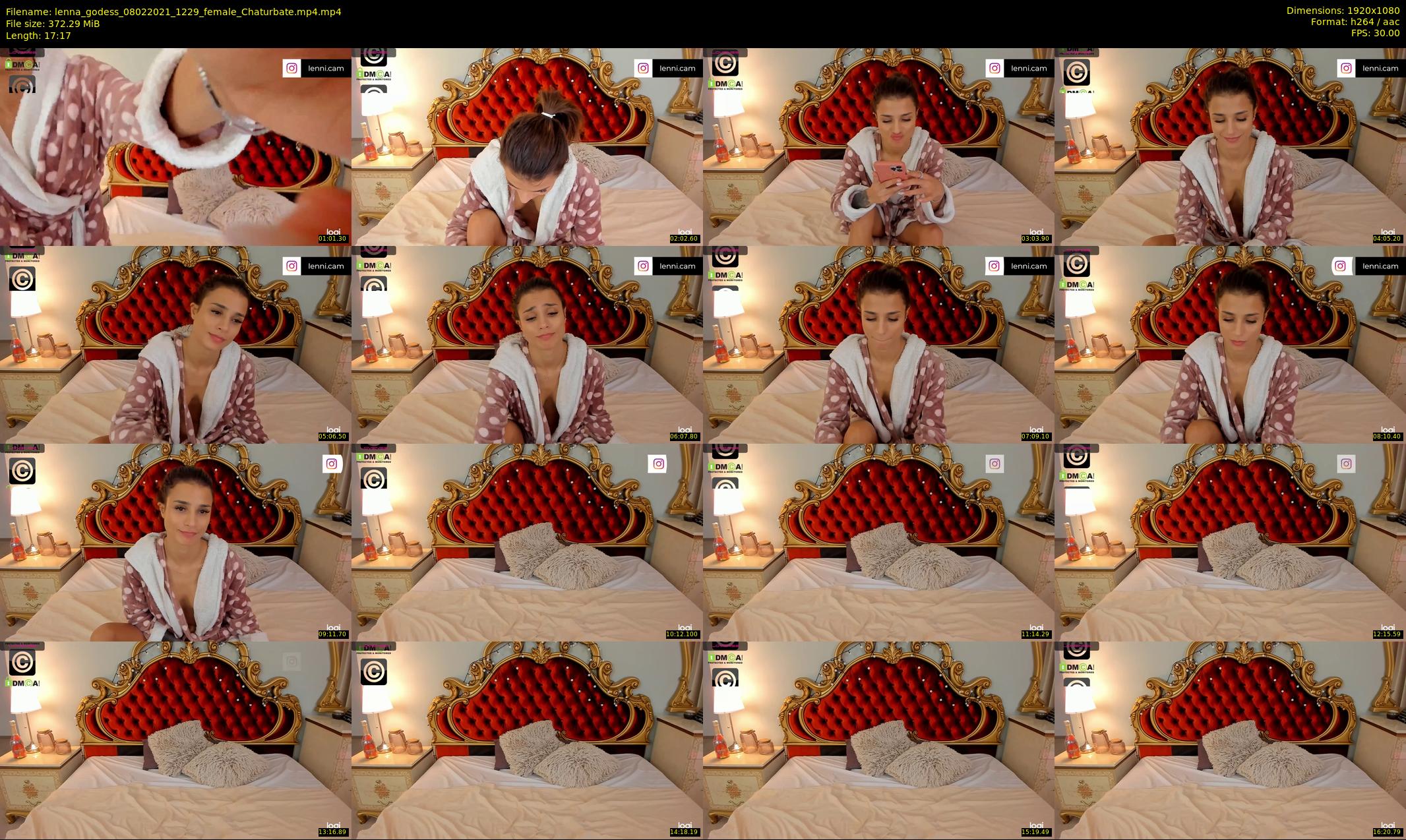 lenna_godess — 18 minute Chaturbate female cam show recording, 1080p, Feb 8, 2021