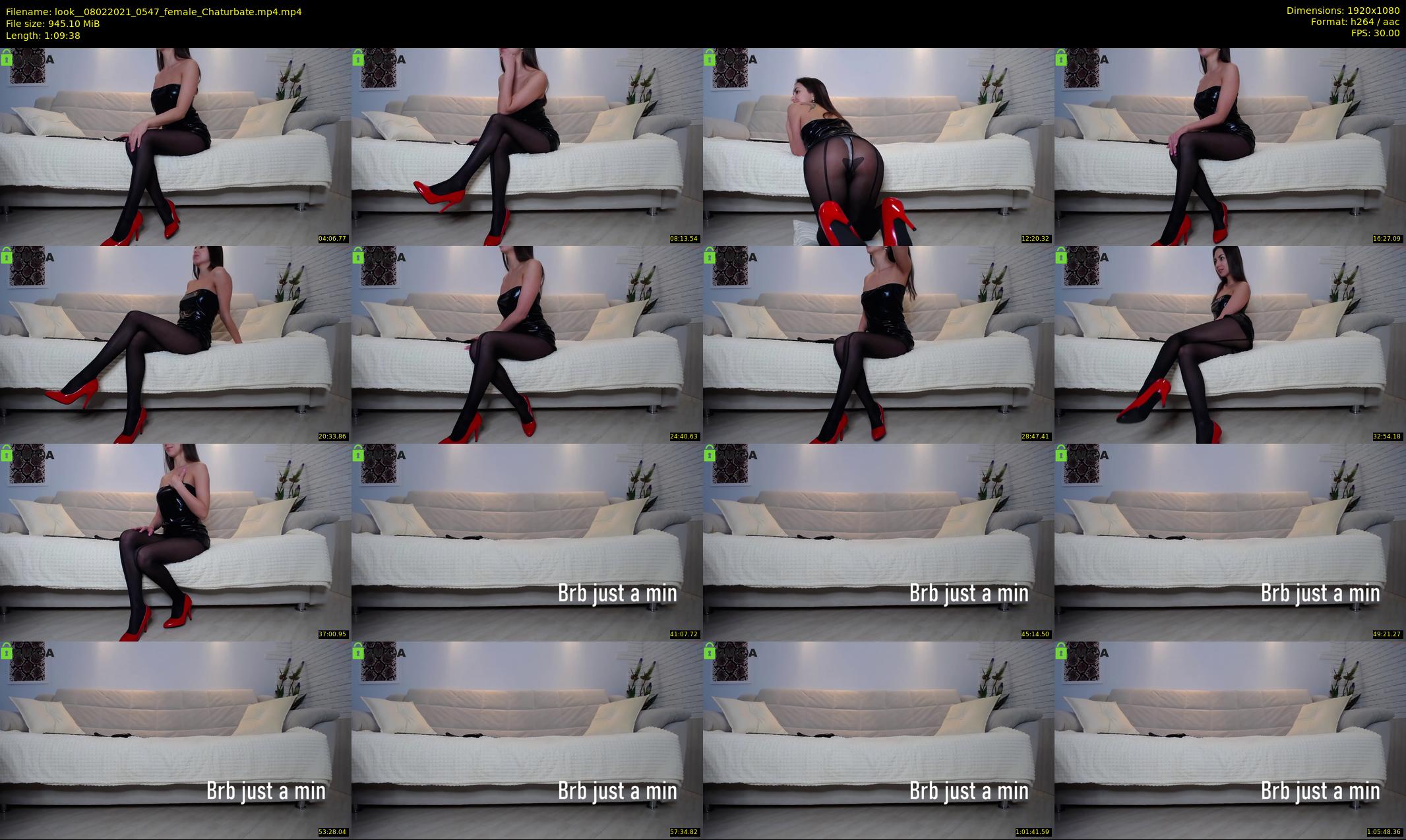 look_ — 70 minute Chaturbate female cam show recording, 1080p, Feb 8, 2021