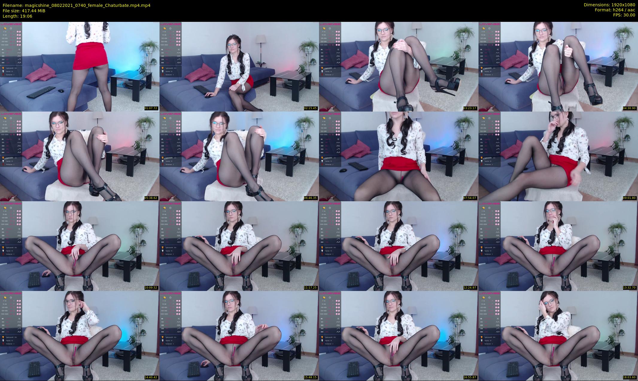 magicshine — 20 minute Chaturbate female cam show recording, 1080p, Feb 8, 2021