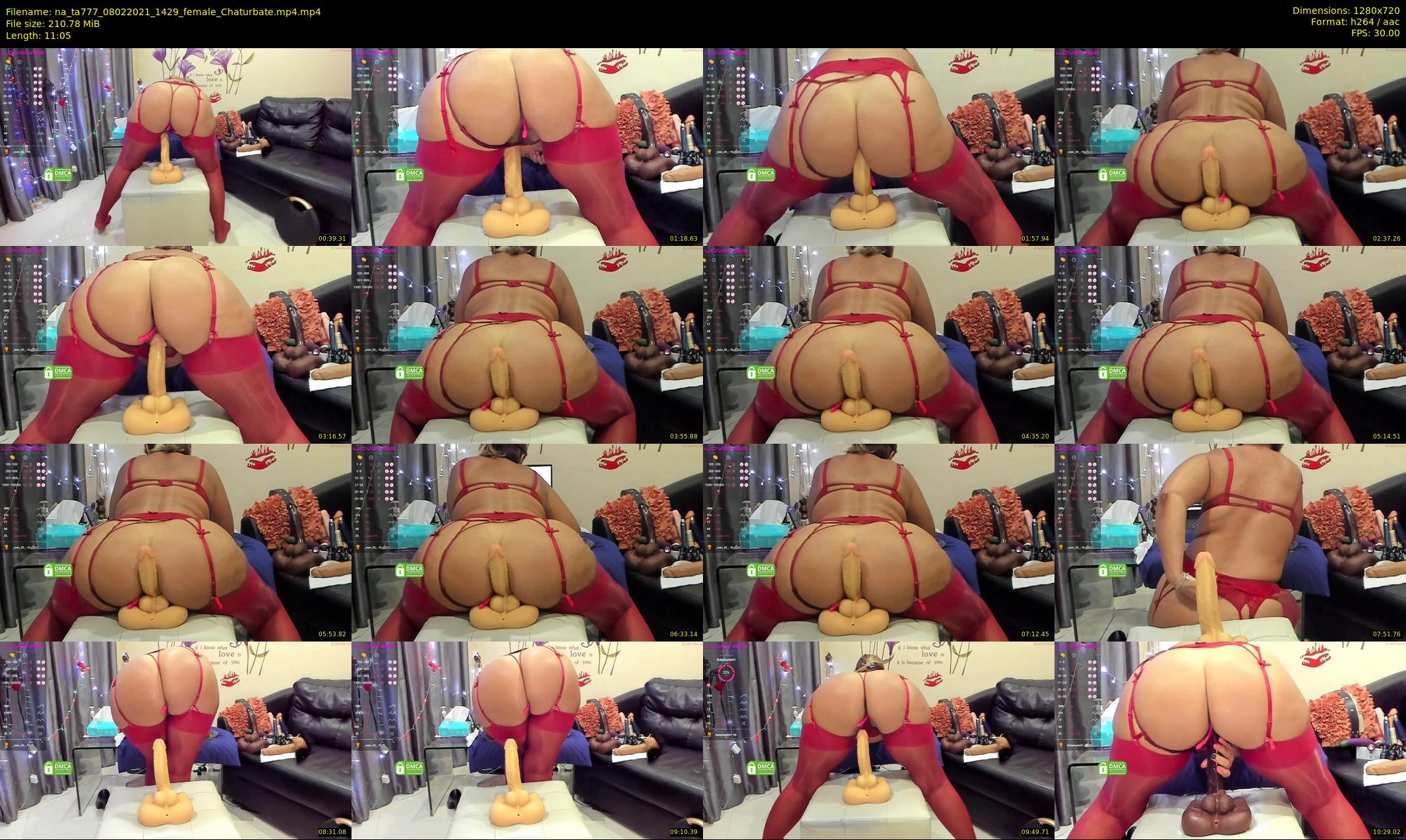 na_ta777 — 12 minute Chaturbate female cam show recording, 720p, Feb 8, 2021