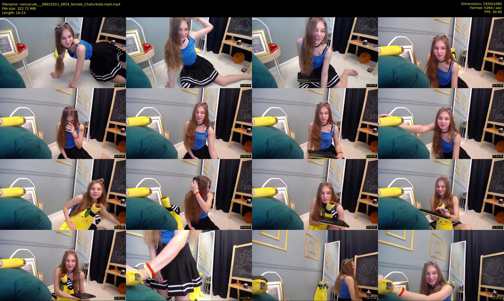 nancycute__ — 17 minute Chaturbate female cam show recording, 1080p, Feb 8, 2021