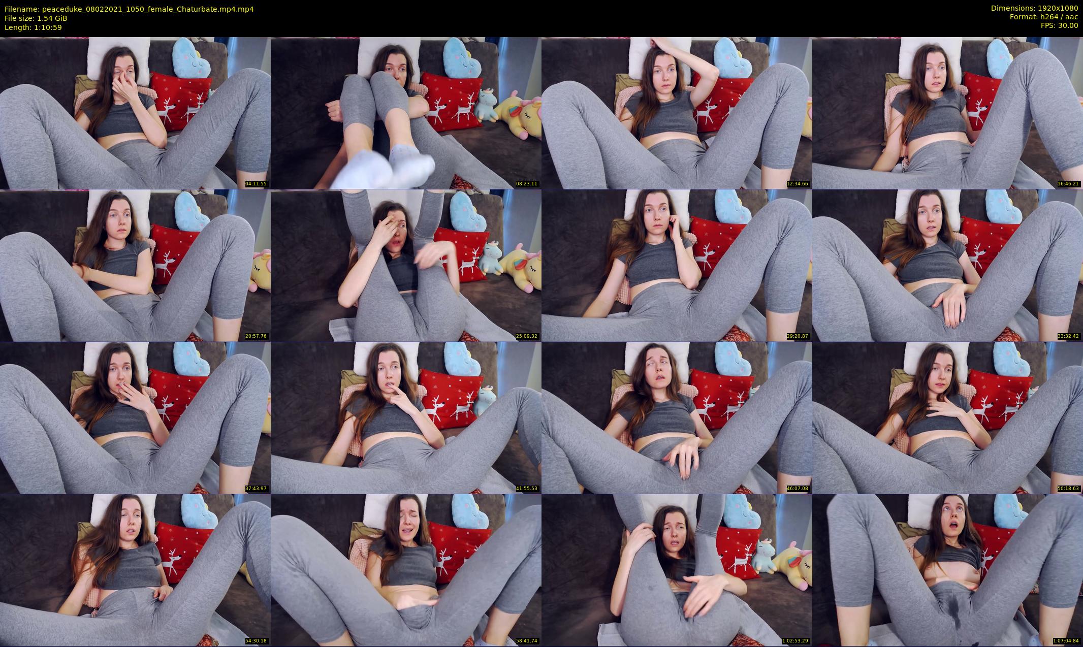 peaceduke — 71 minute Chaturbate female cam show recording, 1080p, Feb 8, 2021