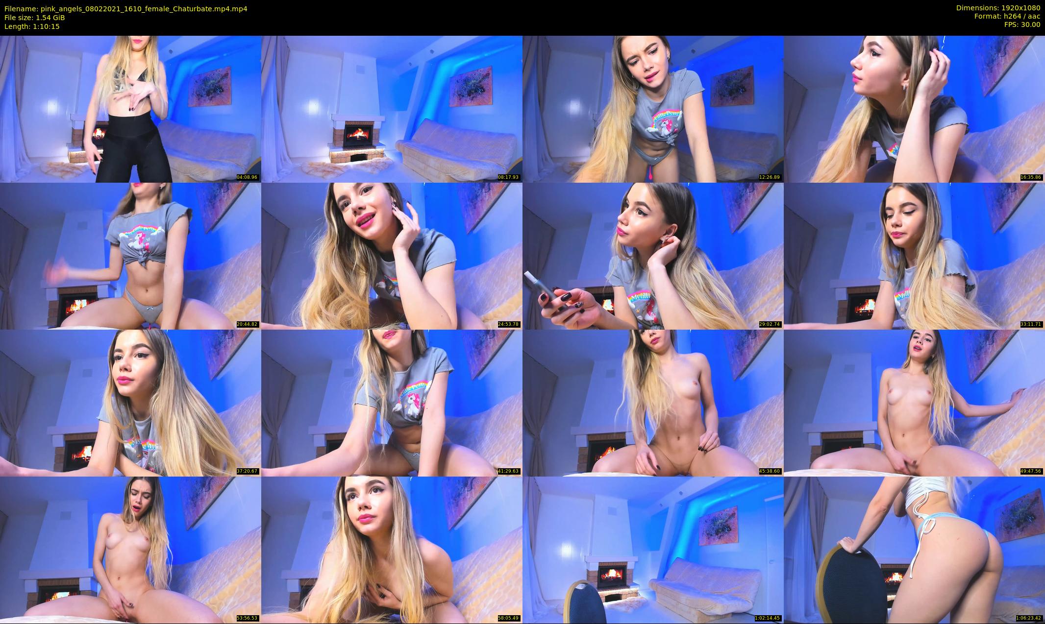 pink_angels — 71 minute Chaturbate couple cam show recording, 1080p, Feb 8, 2021