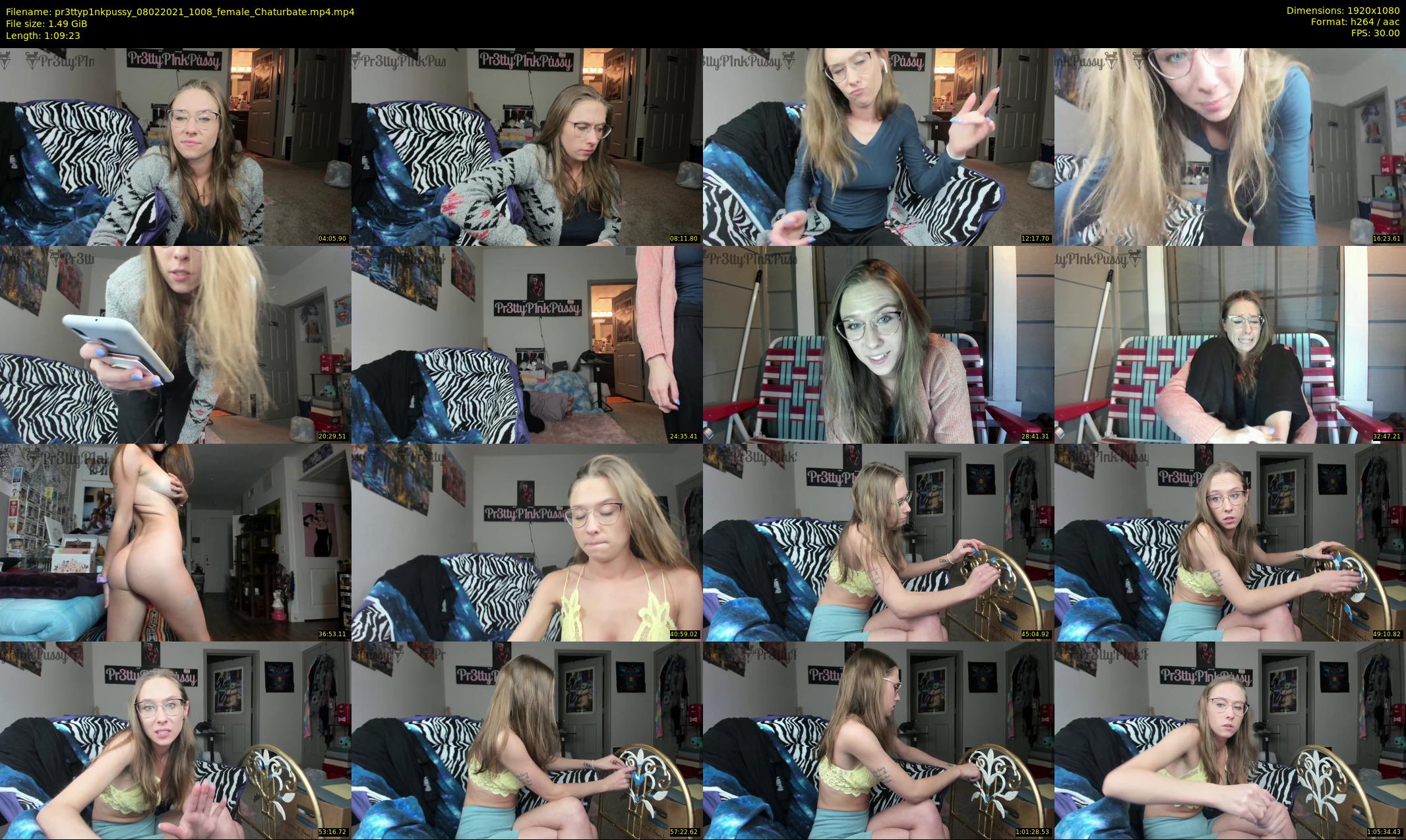pr3ttyp1nkpussy — 70 minute Chaturbate couple cam show recording, 1080p, Feb 8, 2021