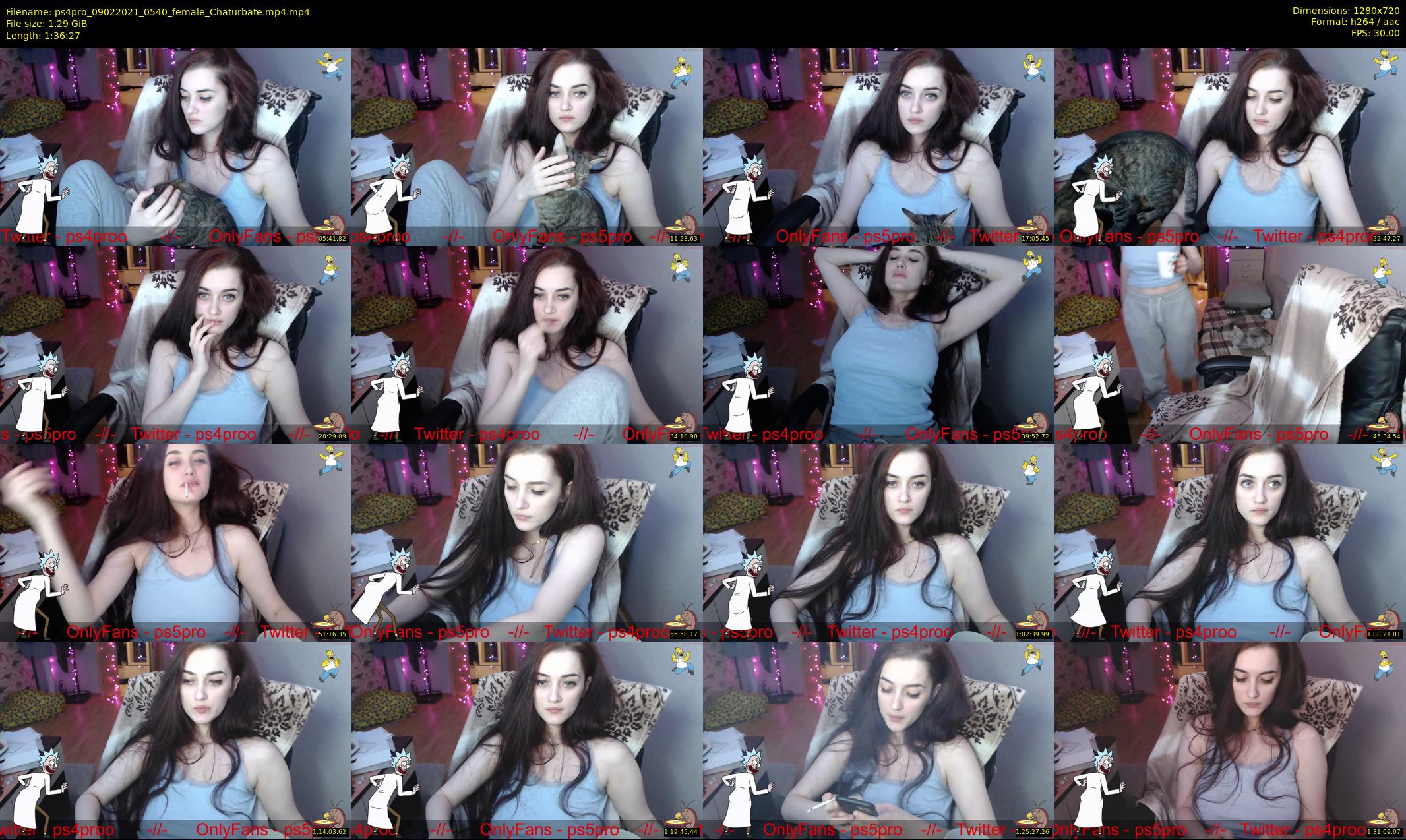 ps4pro — 97 minute Chaturbate female cam show recording, 720p, Feb 9, 2021