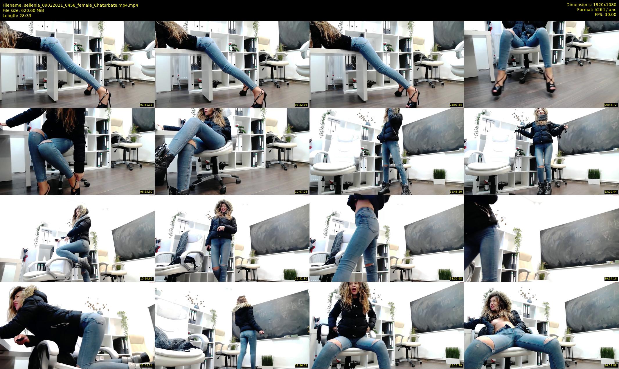 sellenia — 29 minute Chaturbate female cam show recording, 1080p, Feb 9, 2021