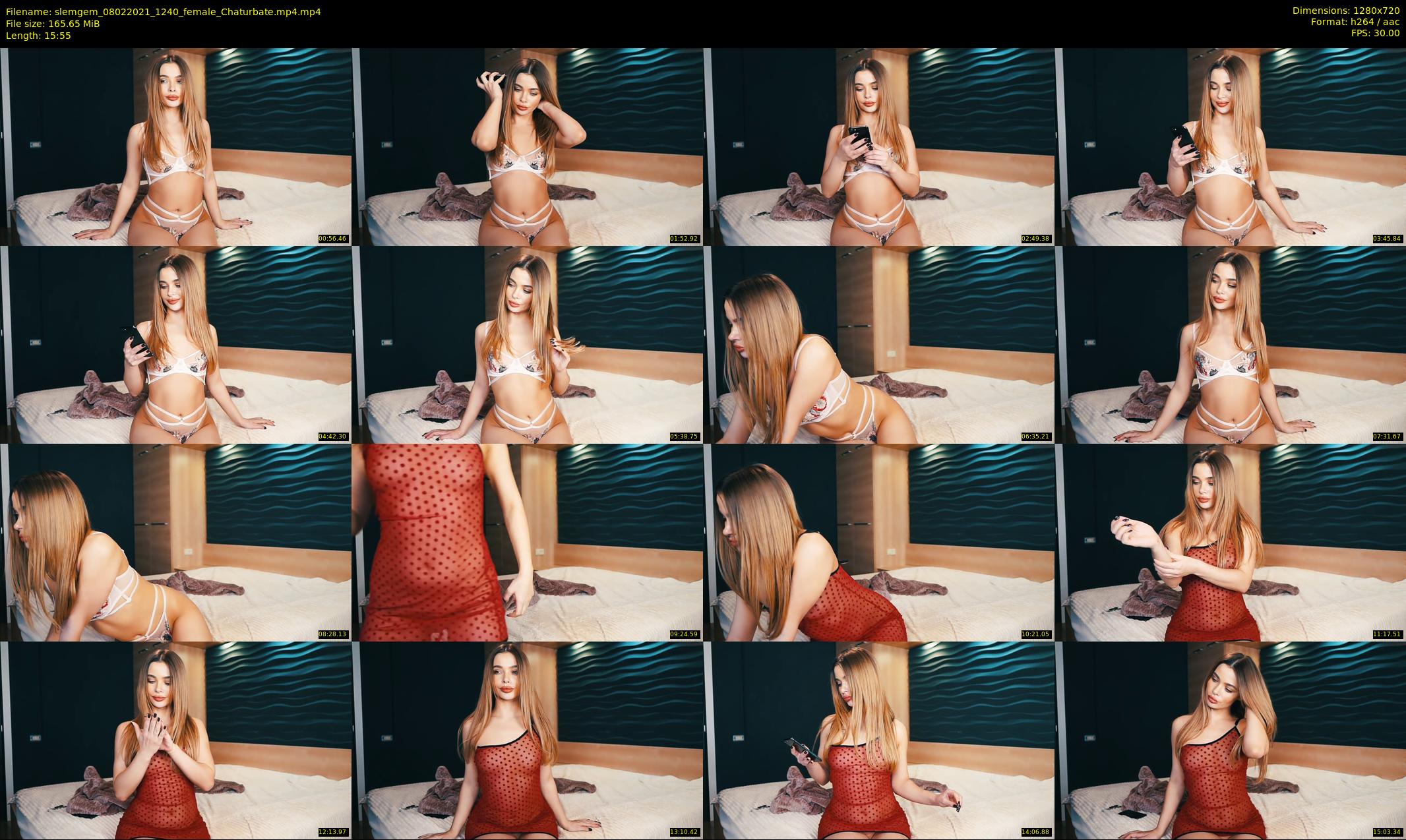 slemgem — 16 minute Chaturbate couple cam show recording, 720p, Feb 8, 2021