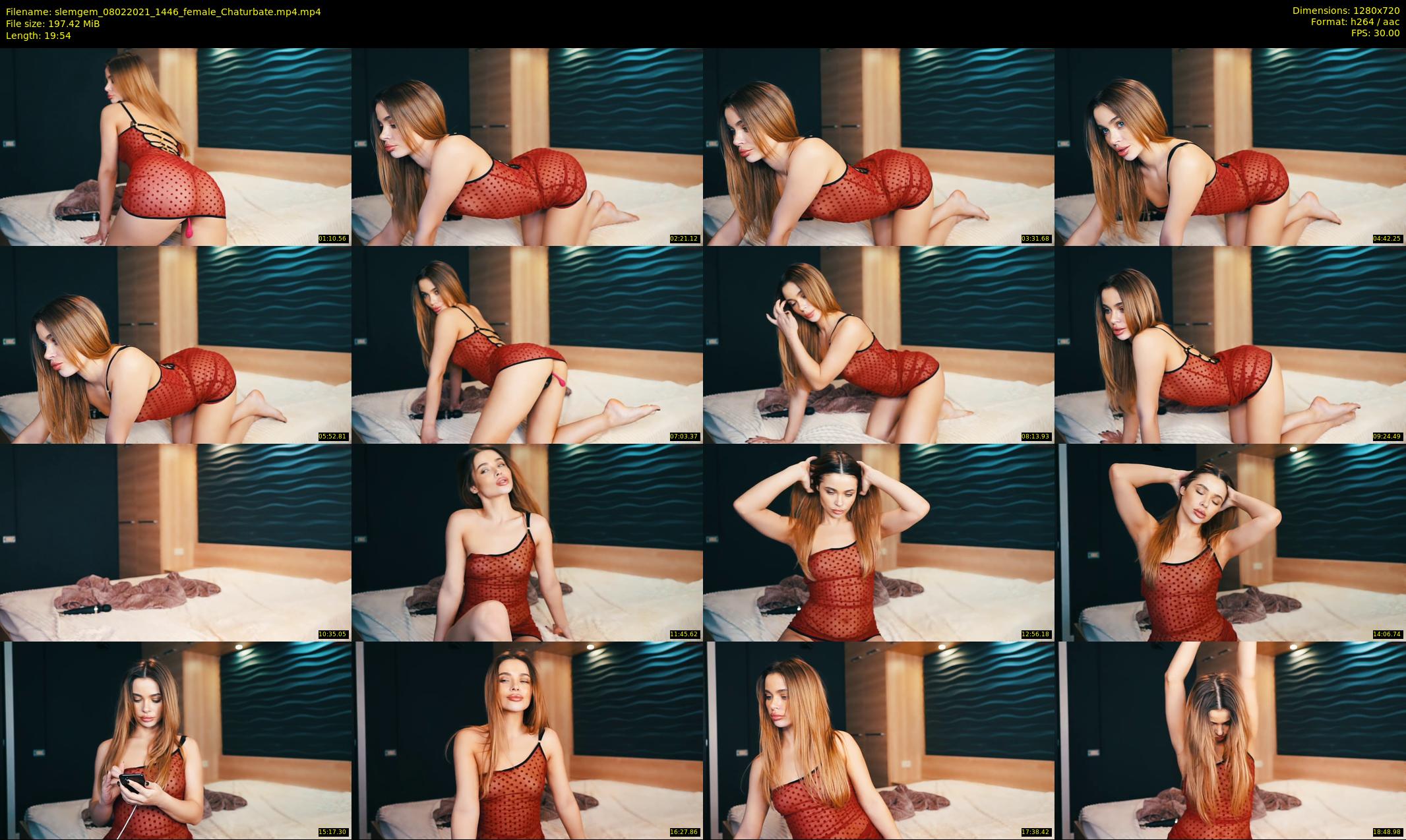 slemgem — 20 minute Chaturbate couple cam show recording, 720p, Feb 8, 2021