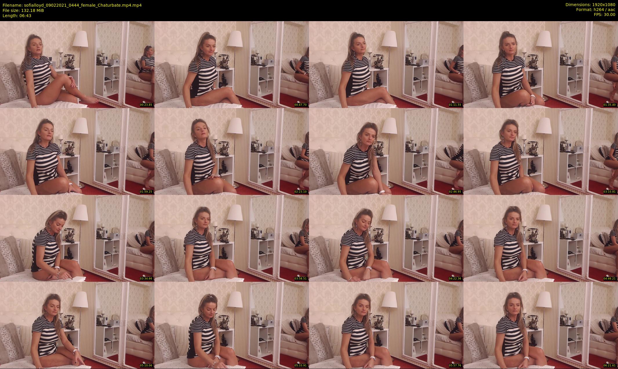 sofialloyd — 7 minute Chaturbate female cam show recording, 1080p, Feb 9, 2021