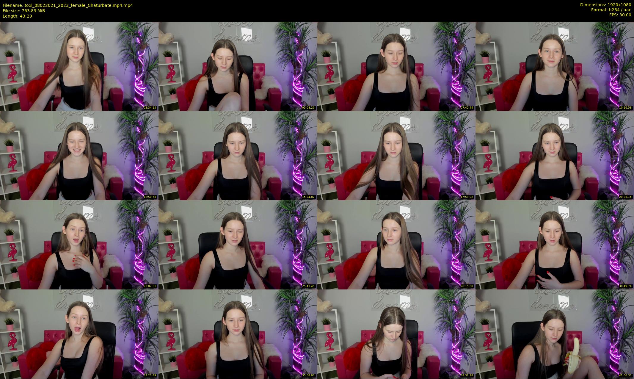 toxl — 44 minute Chaturbate female cam show recording, 1080p, Feb 8, 2021