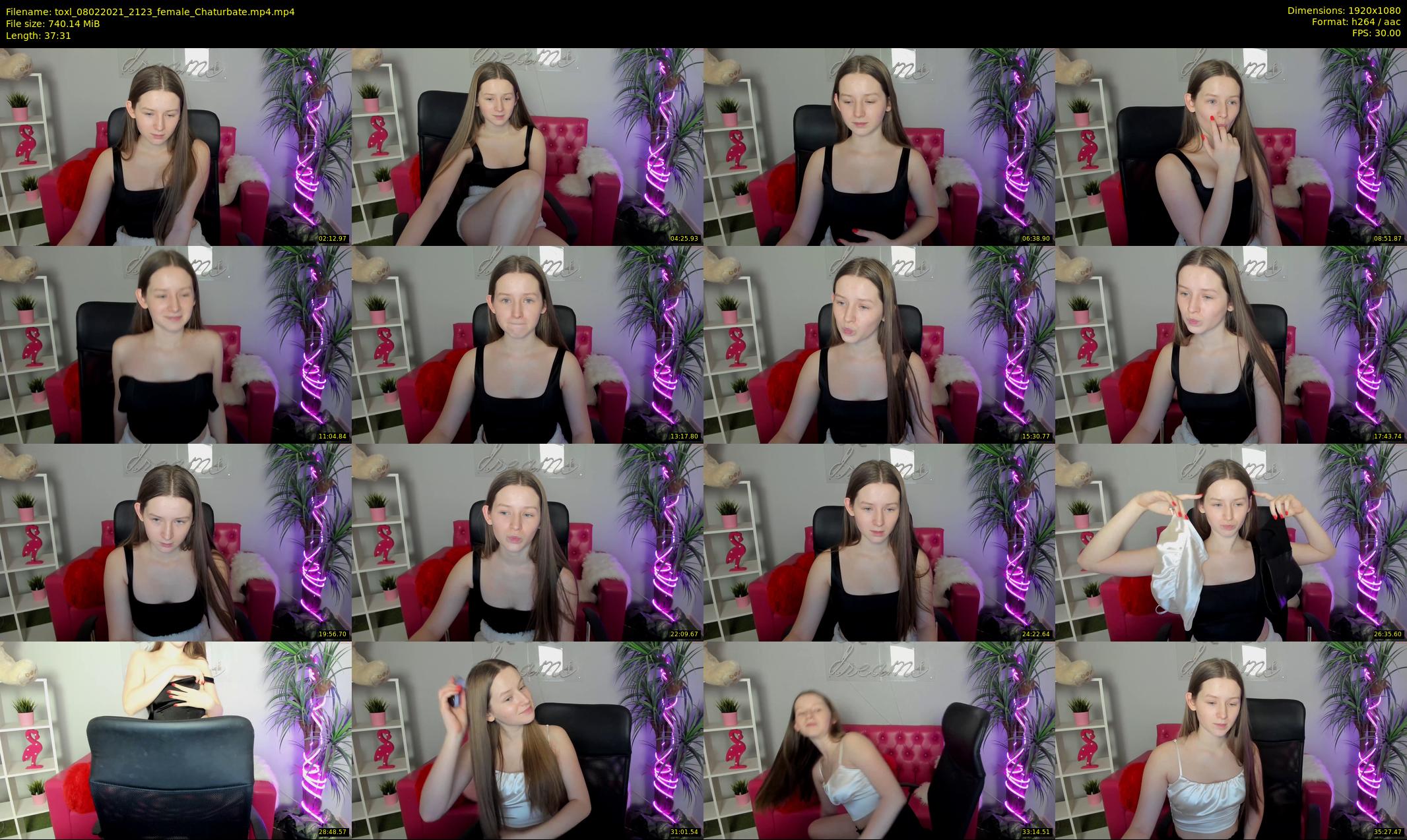 toxl — 38 minute Chaturbate female cam show recording, 1080p, Feb 8, 2021