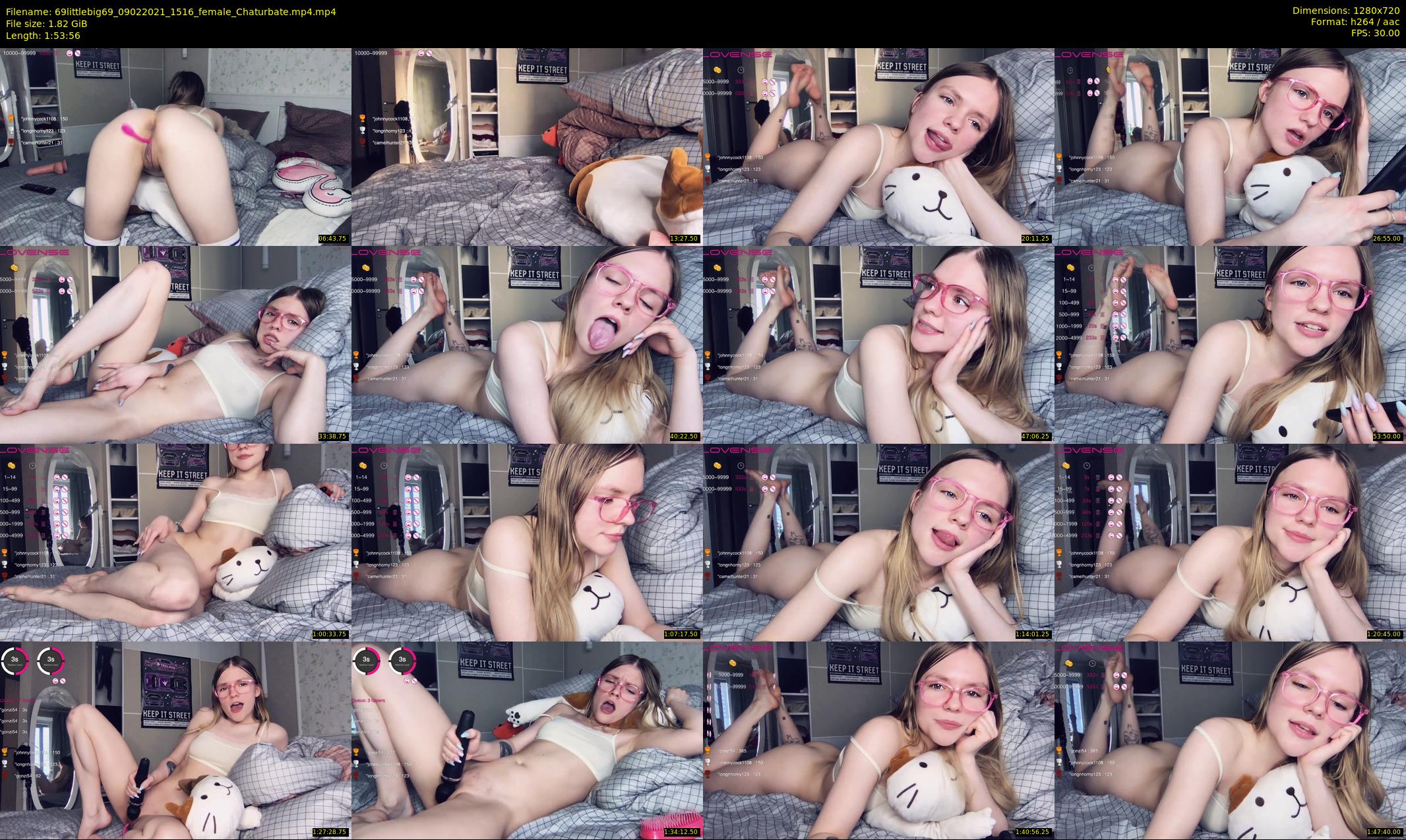 69littlebig69 — 114 minute Chaturbate couple cam show recording, 720p, Feb 9, 2021