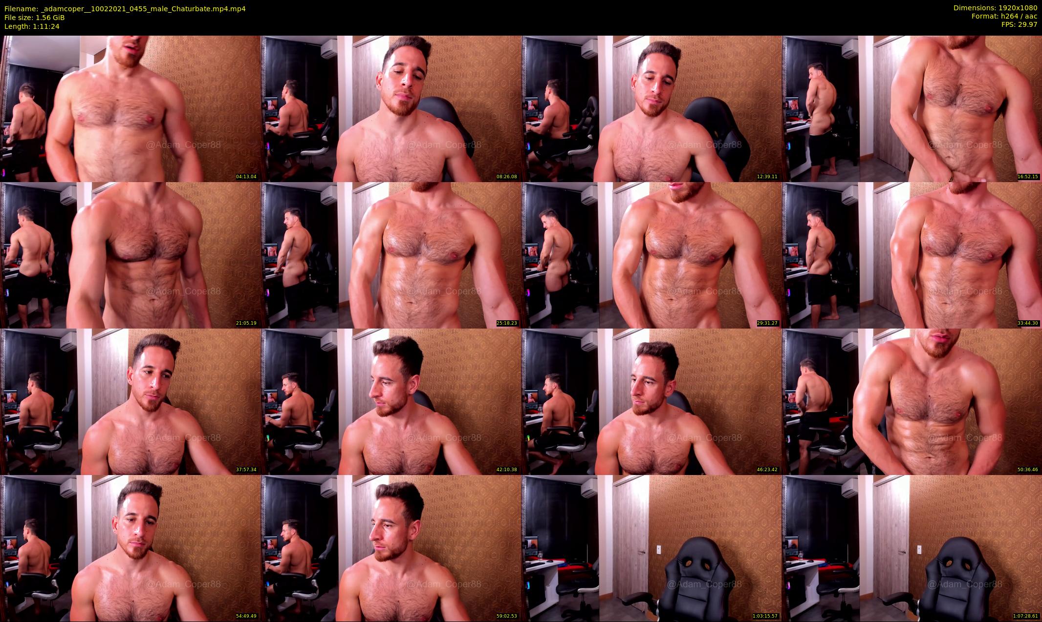 _adamcoper_ — 72 minute Chaturbate male cam show recording, 1080p, Feb 10, 2021