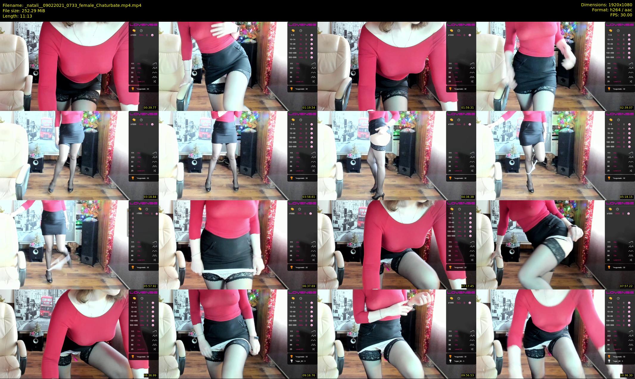 _natali_ — 12 minute Chaturbate female cam show recording, 1080p, Feb 9, 2021