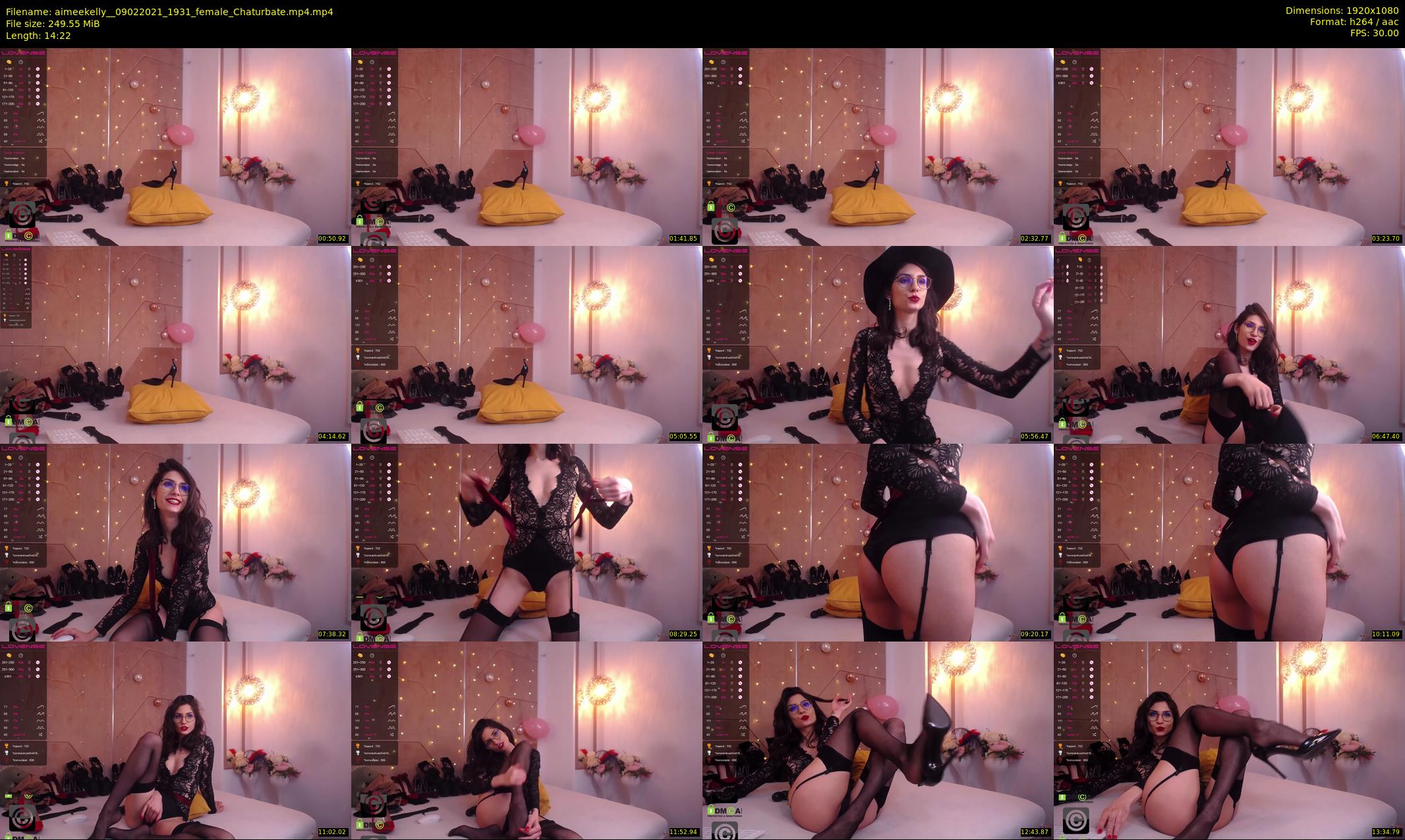 aimeekelly_ — 15 minute Chaturbate female cam show recording, 1080p, Feb 9, 2021