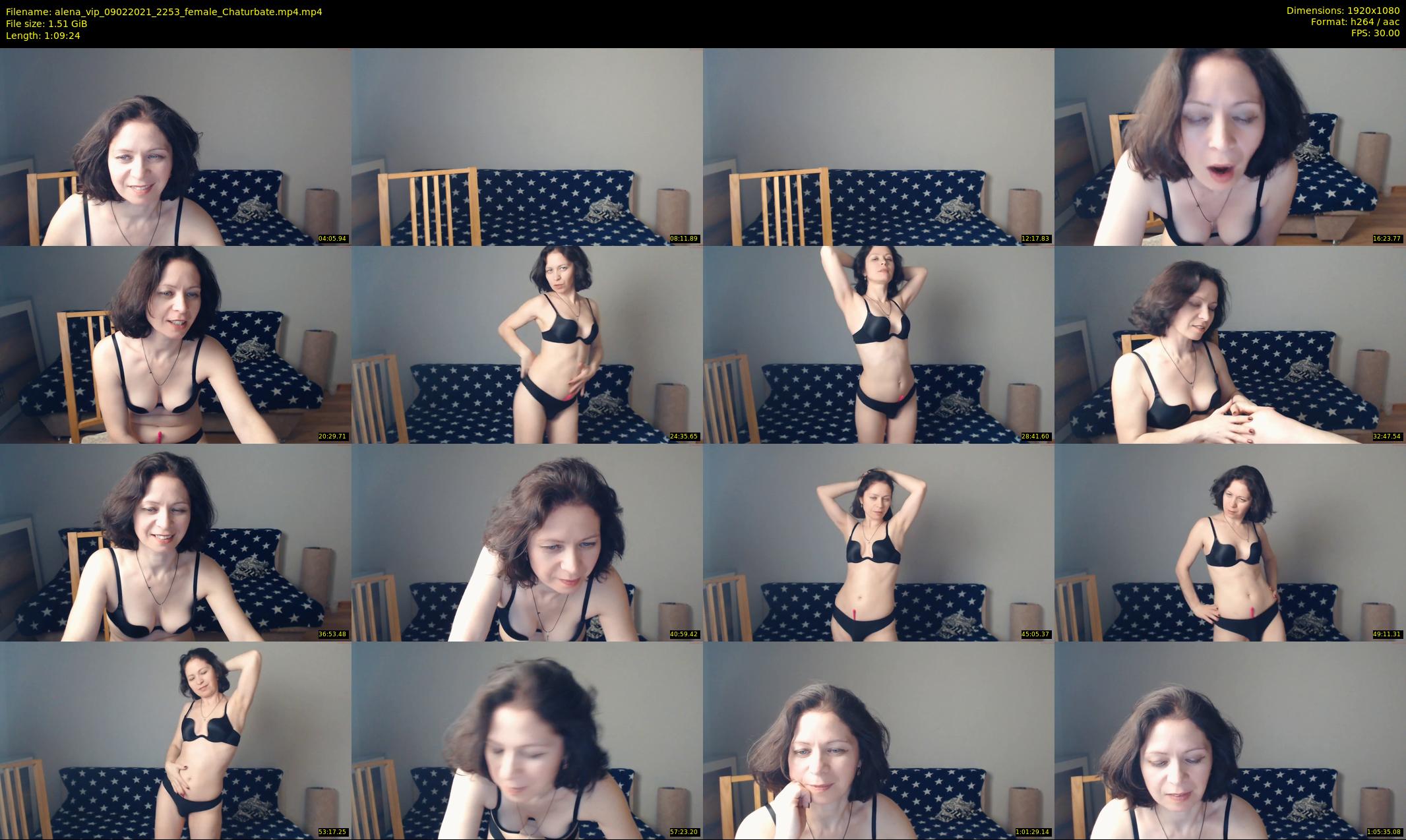 alena_vip — 70 minute Chaturbate female cam show recording, 1080p, Feb 9, 2021