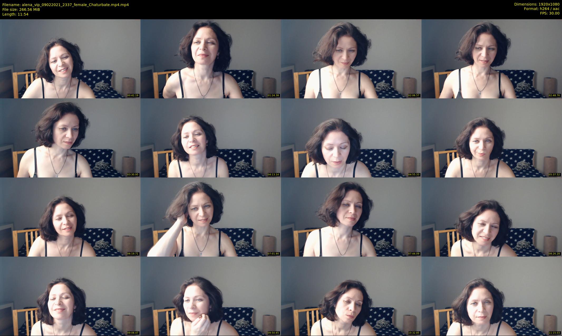 alena_vip — 12 minute Chaturbate female cam show recording, 1080p, Feb 9, 2021