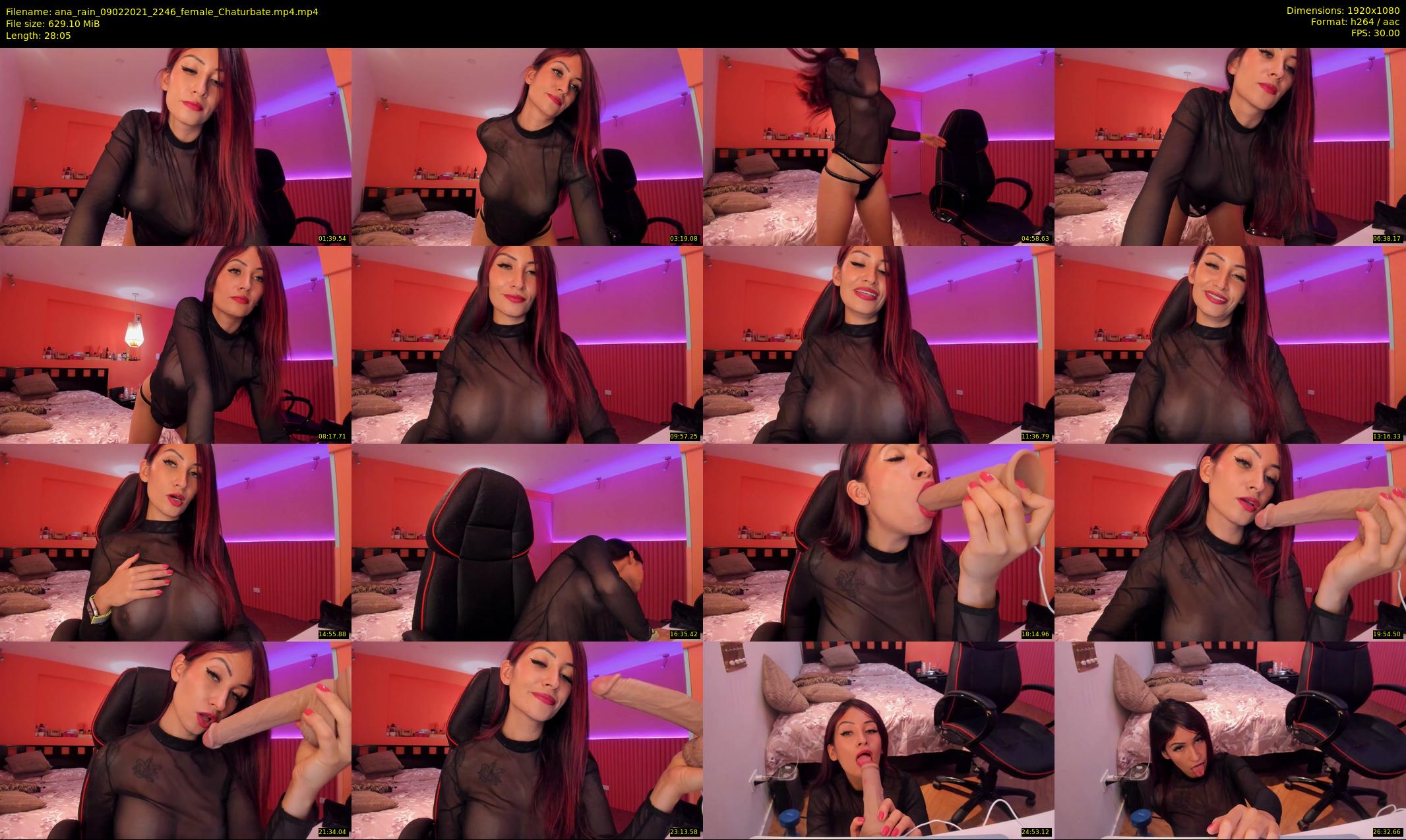 ana_rain — 29 minute Chaturbate female cam show recording, 1080p, Feb 9, 2021