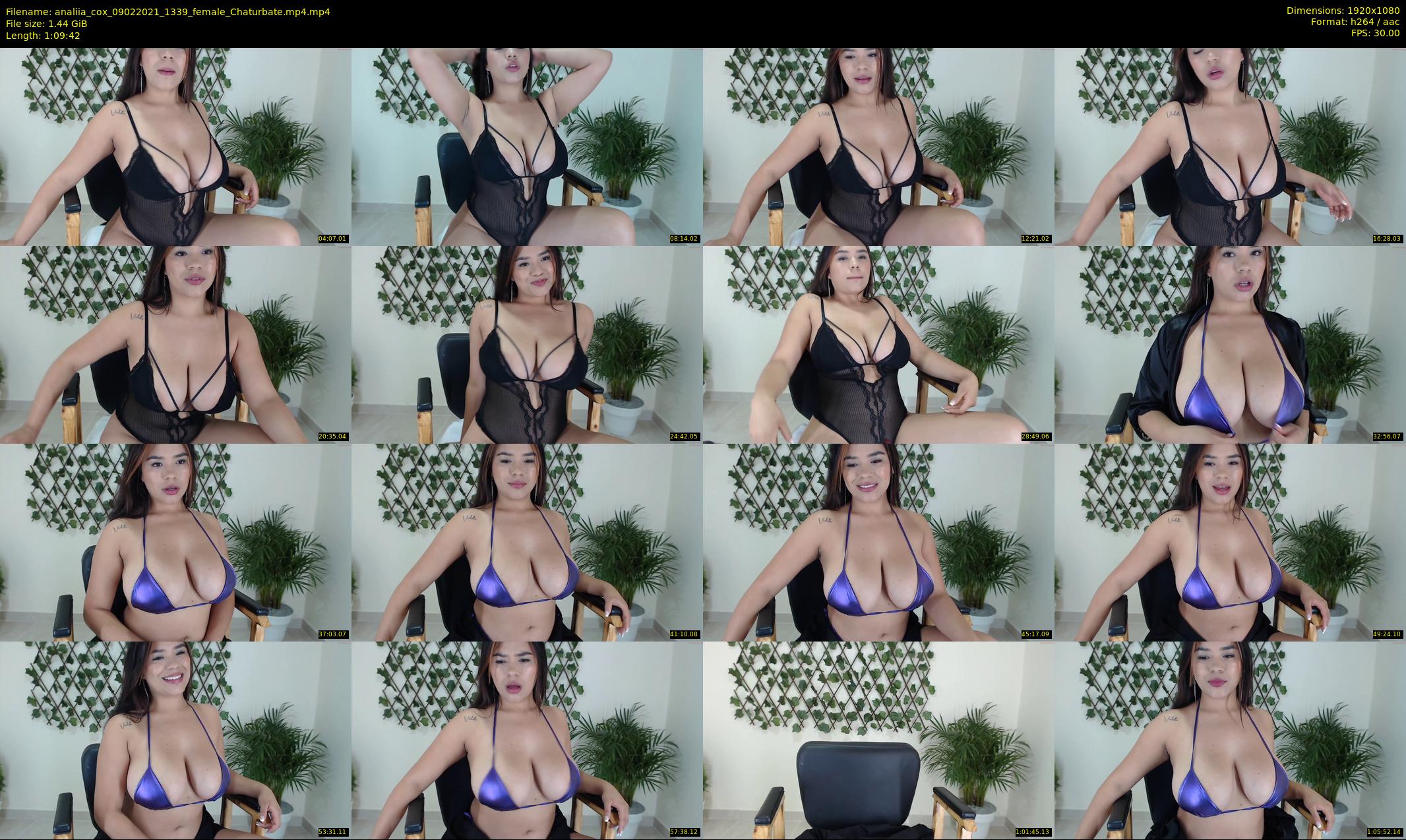 analiia_cox — 70 minute Chaturbate female cam show recording, 1080p, Feb 9, 2021