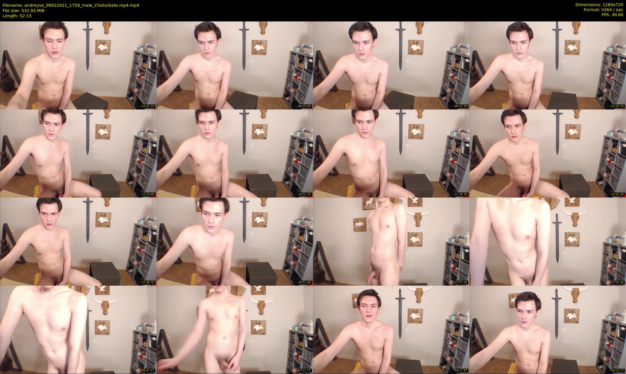 andreyve — 53 minute Chaturbate male cam show recording, 720p, Feb 9, 2021