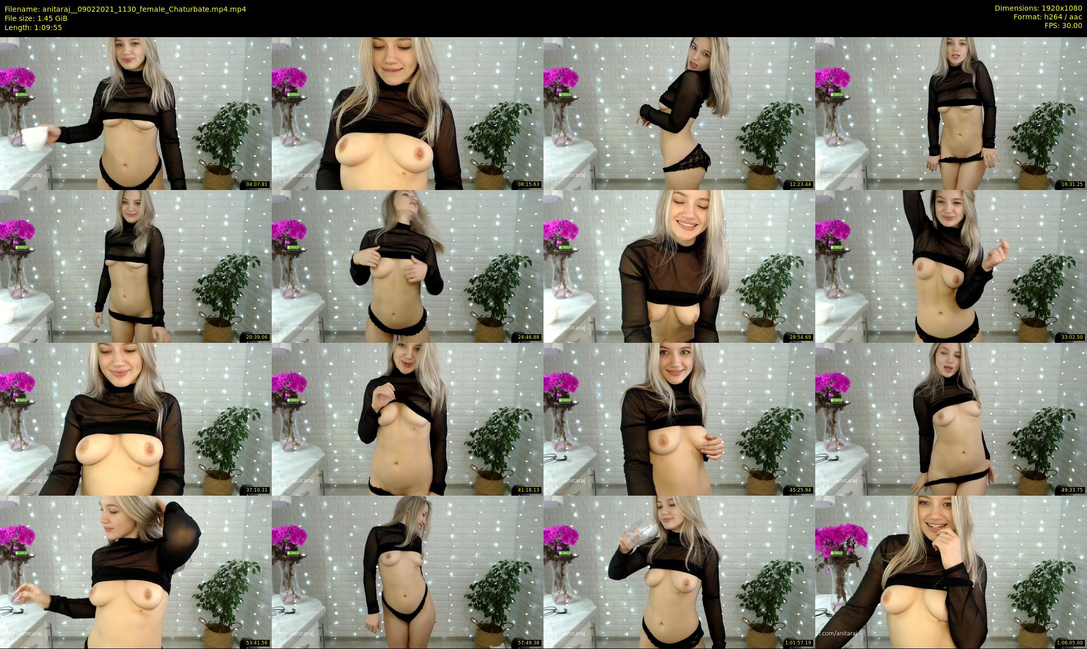 anitaraj_ — 70 minute Chaturbate female cam show recording, 1080p, Feb 9, 2021