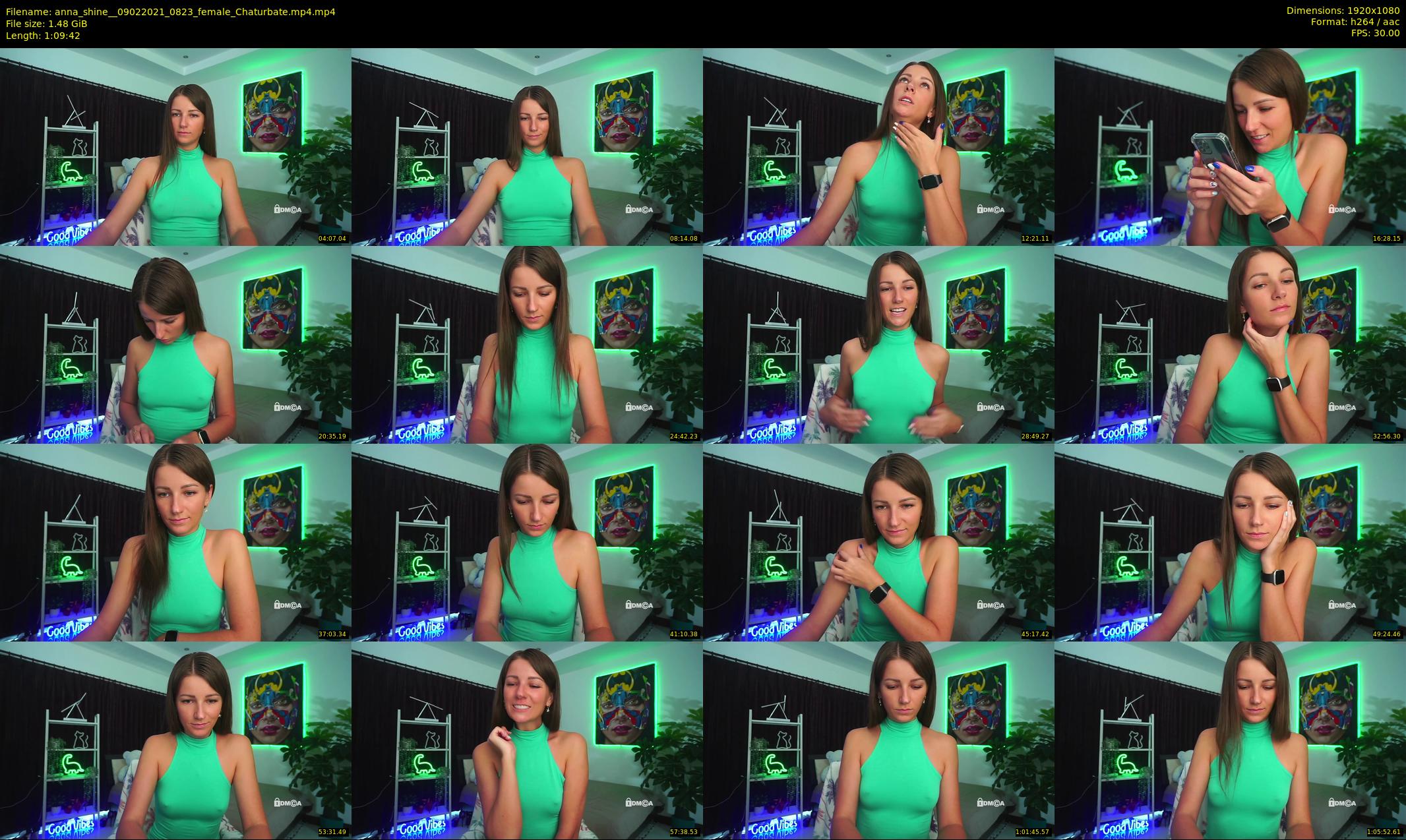 anna_shine_ — 70 minute Chaturbate female cam show recording, 1080p, Feb 9, 2021