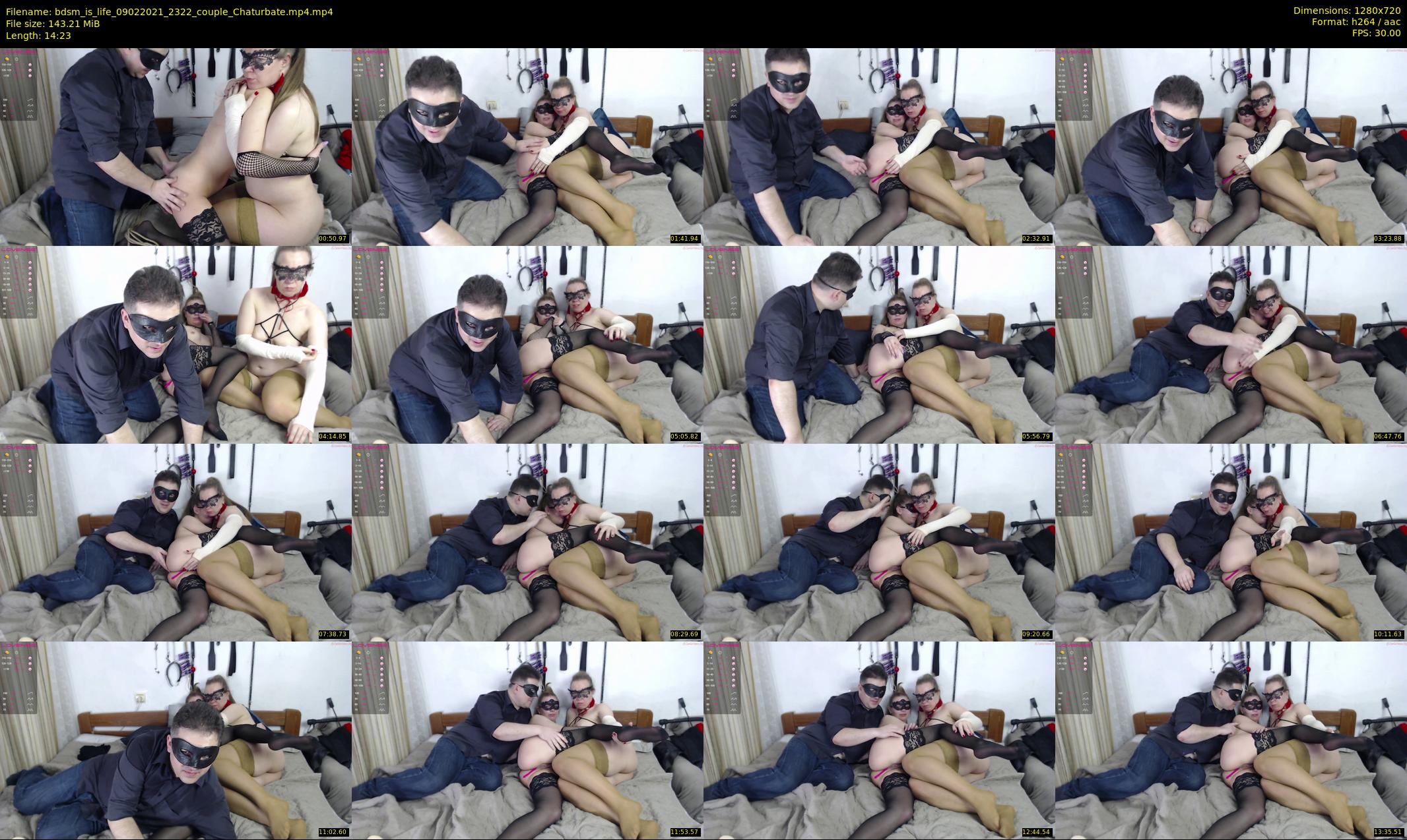 bdsm_is_life — 15 minute Chaturbate couple cam show recording, 720p, Feb 9, 2021