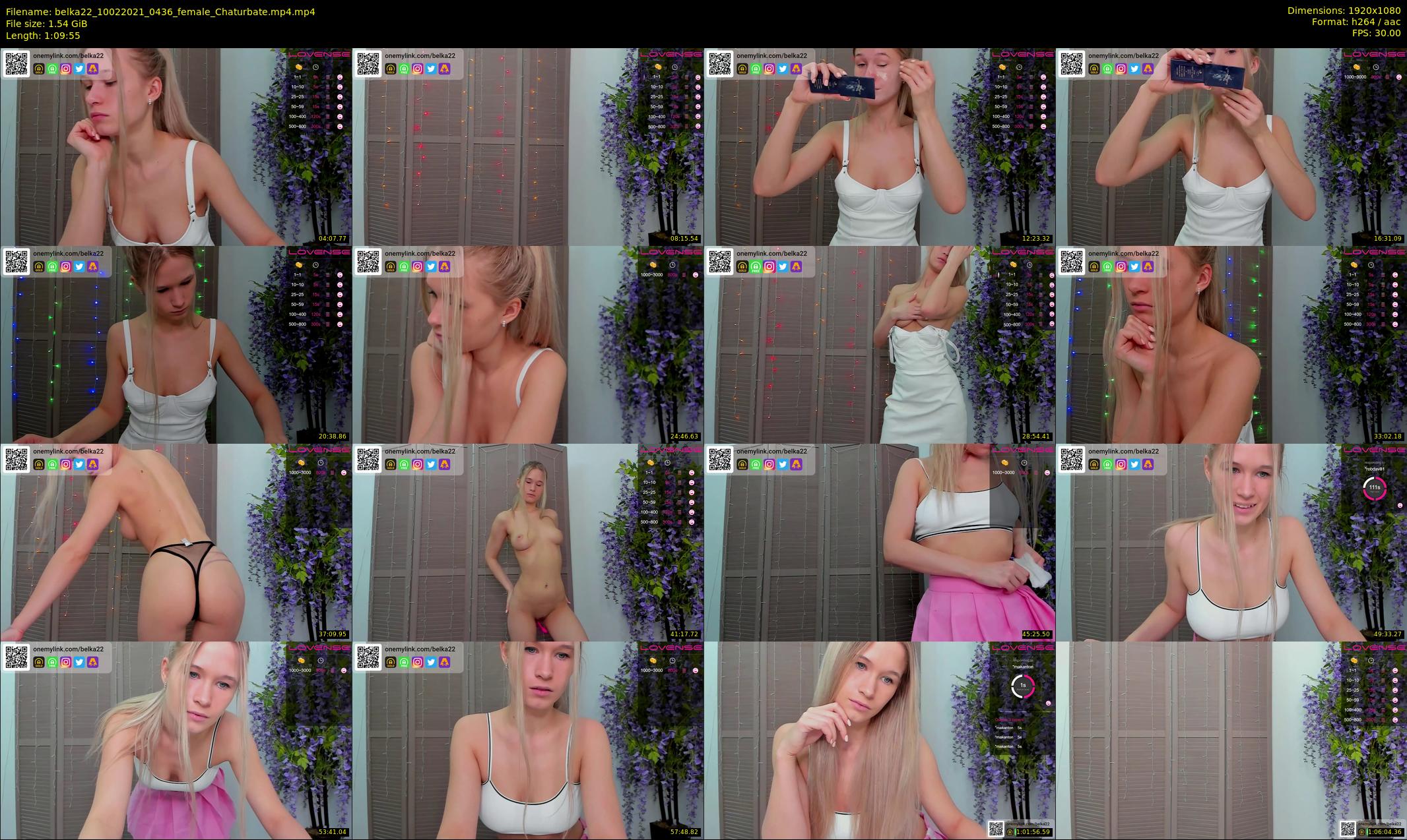 belka22 — 70 minute Chaturbate female cam show recording, 1080p, Feb 10, 2021