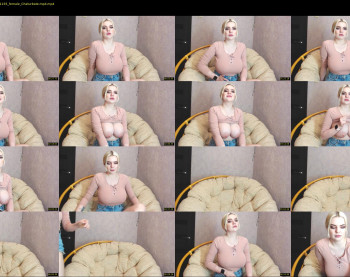 blondiebetsy — 8 minute Chaturbate female cam show recording, 1080p, Feb 9, 2021