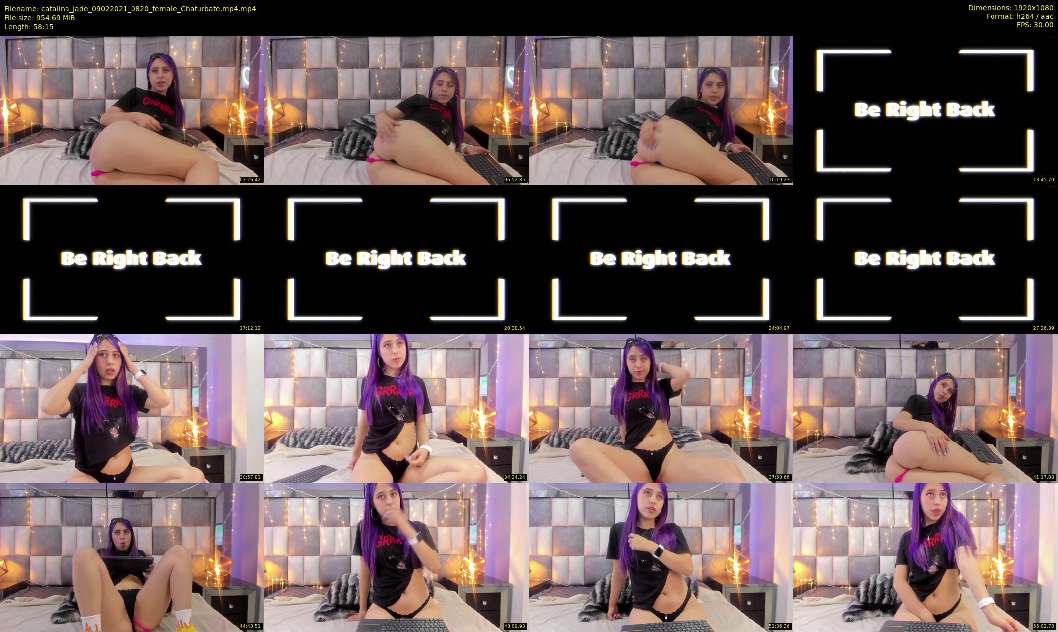 catalina_jade — 59 minute Chaturbate female cam show recording, 1080p, Feb 9, 2021
