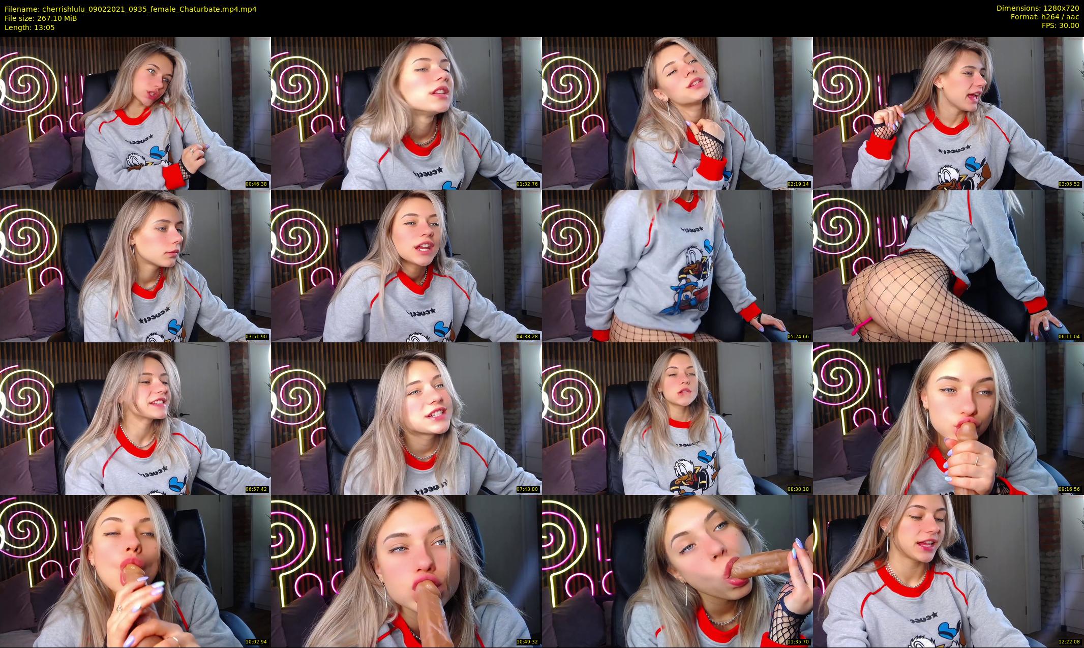 cherrishlulu — 14 minute Chaturbate female cam show recording, 720p, Feb 9, 2021
