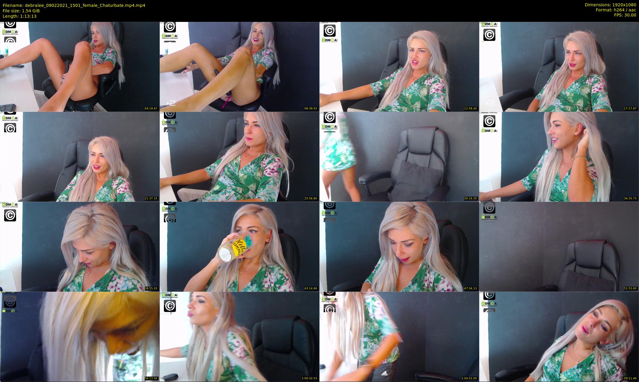 debralee — 74 minute Chaturbate female cam show recording, 1080p, Feb 9, 2021