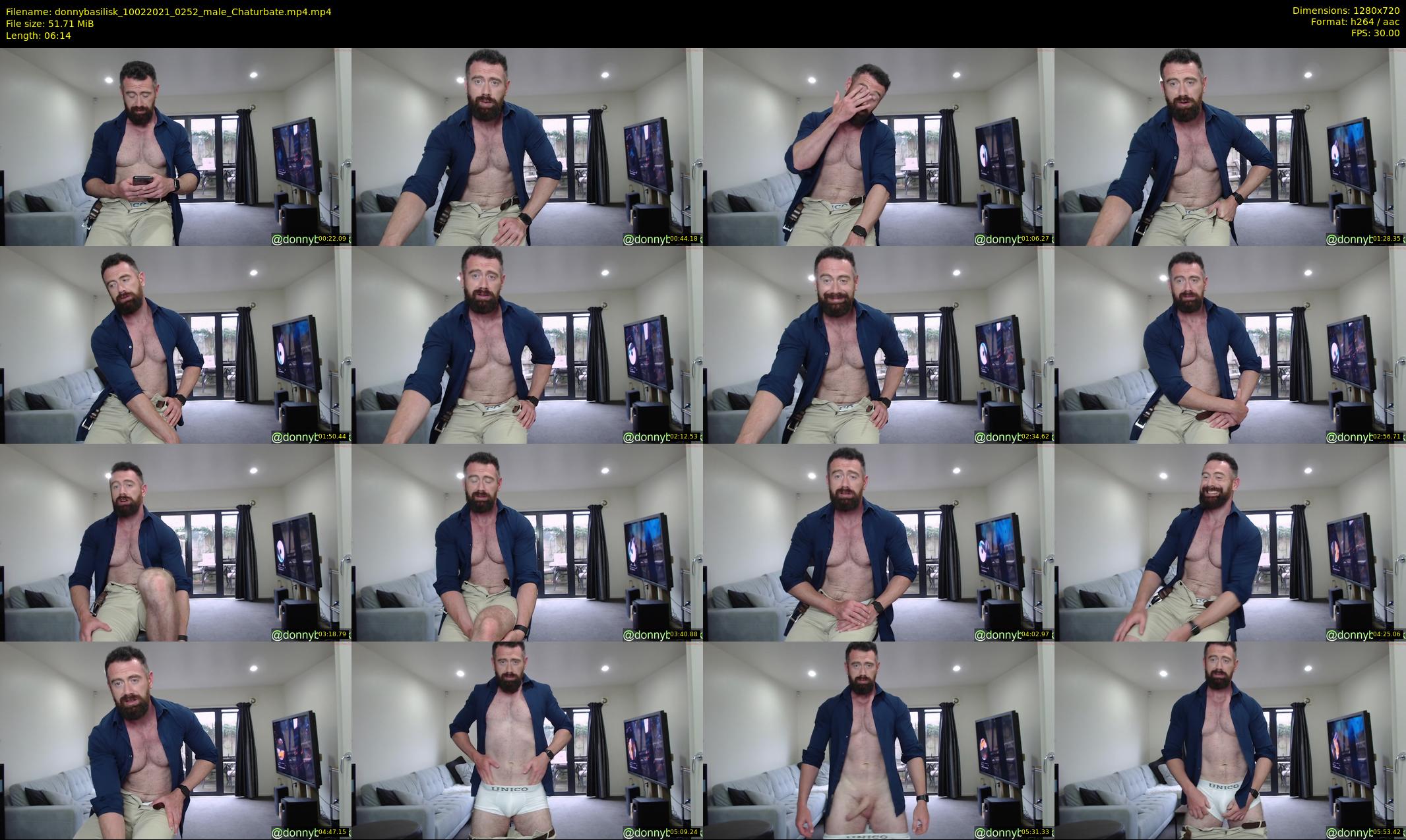 donnybasilisk — 7 minute Chaturbate male cam show recording, 720p, Feb 10, 2021